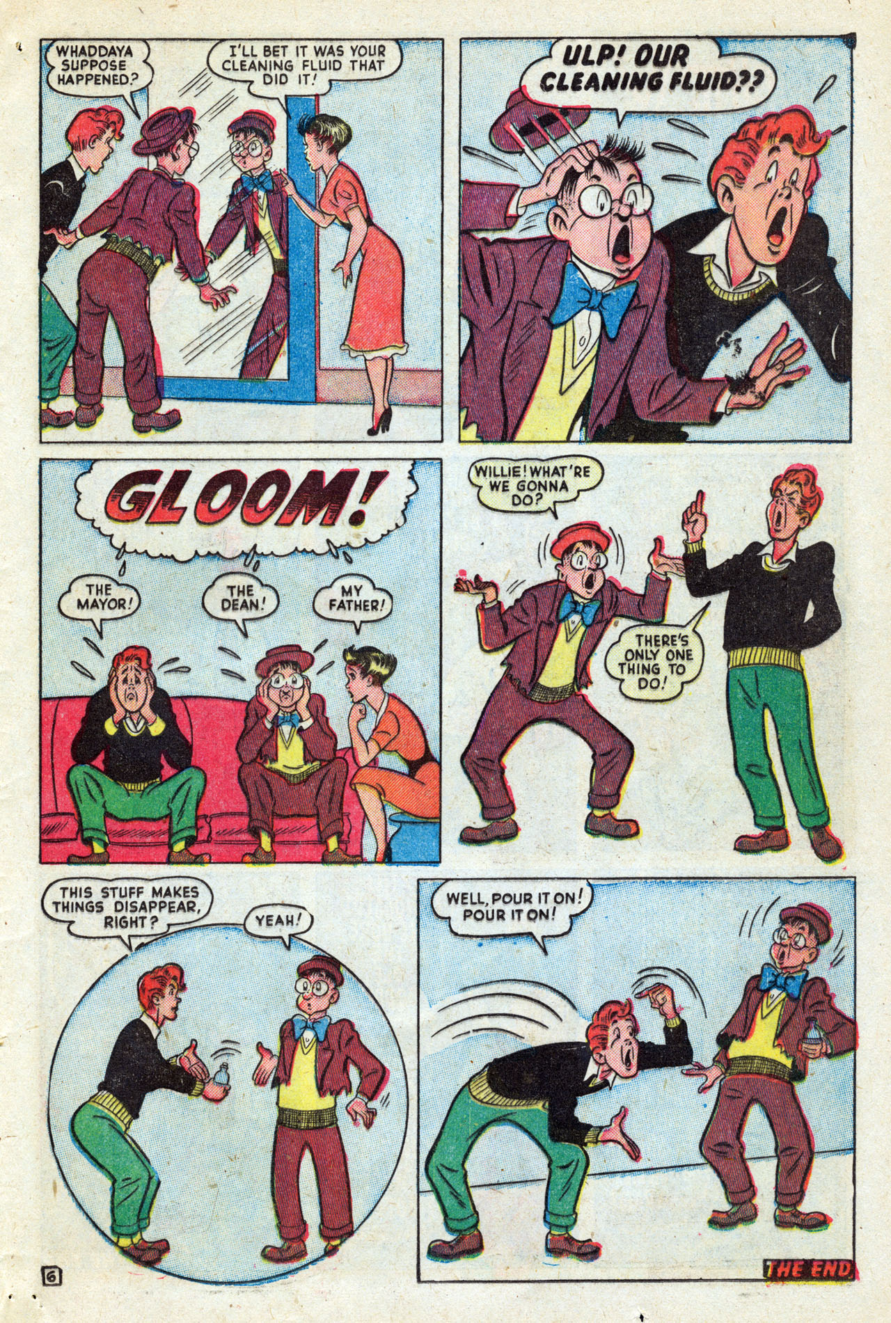 Read online Willie Comics (1946) comic -  Issue #19 - 35