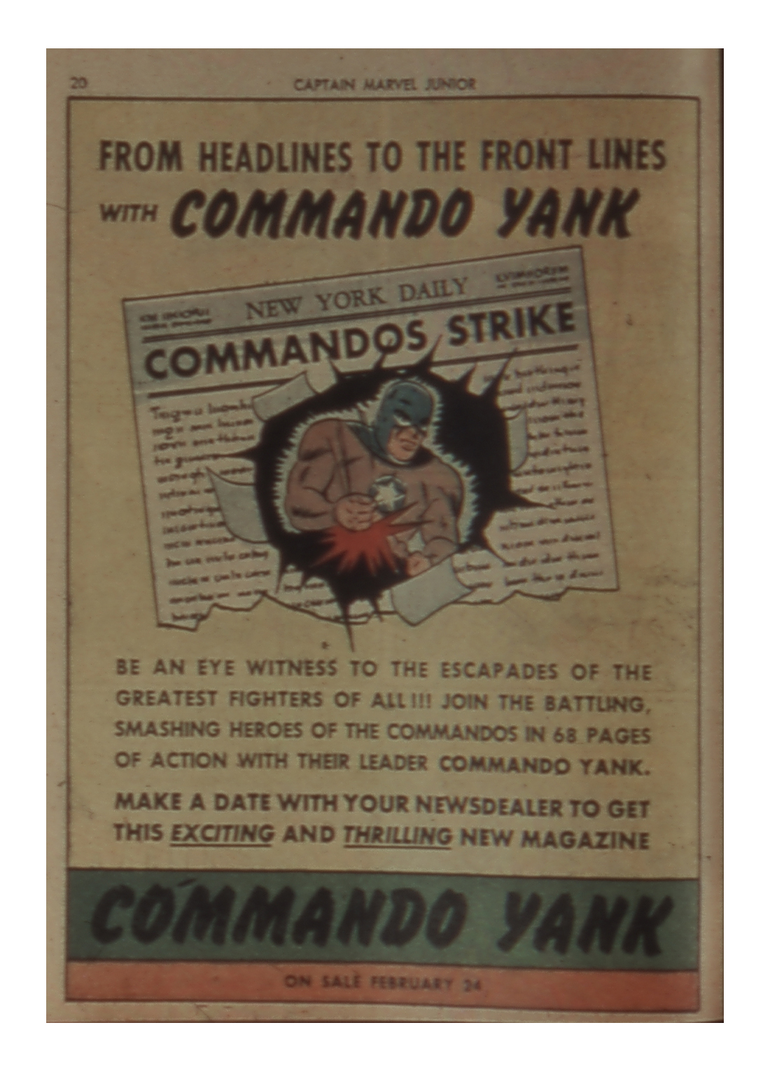 Read online Captain Marvel, Jr. comic -  Issue #5 - 20