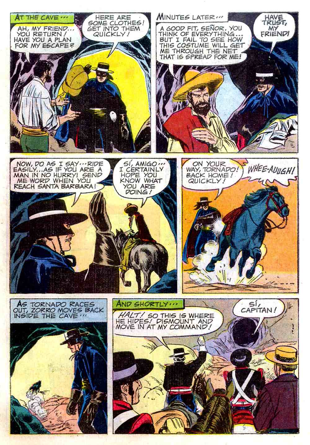 Read online Zorro (1966) comic -  Issue #4 - 31