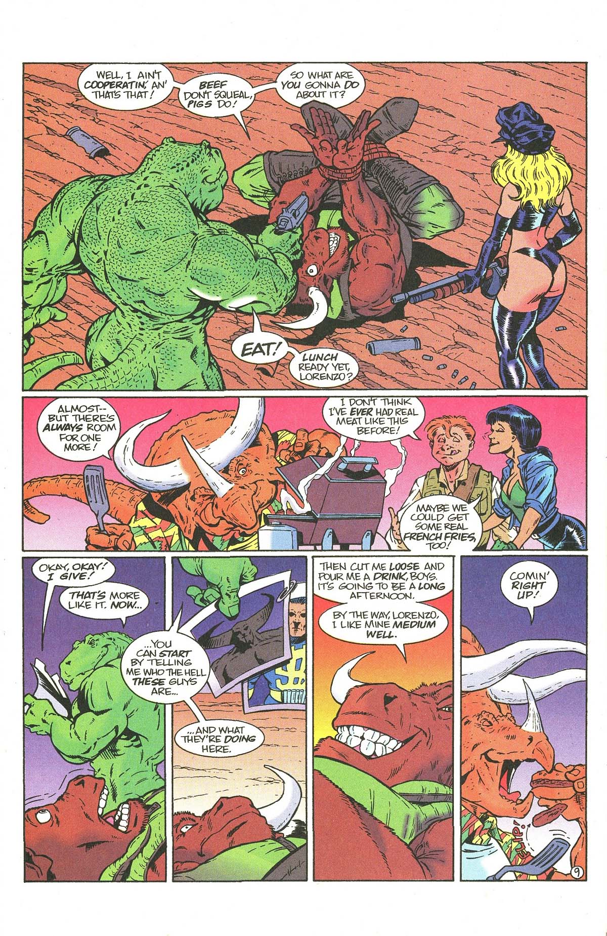 Read online Dinosaurs For Hire comic -  Issue #3 - 11