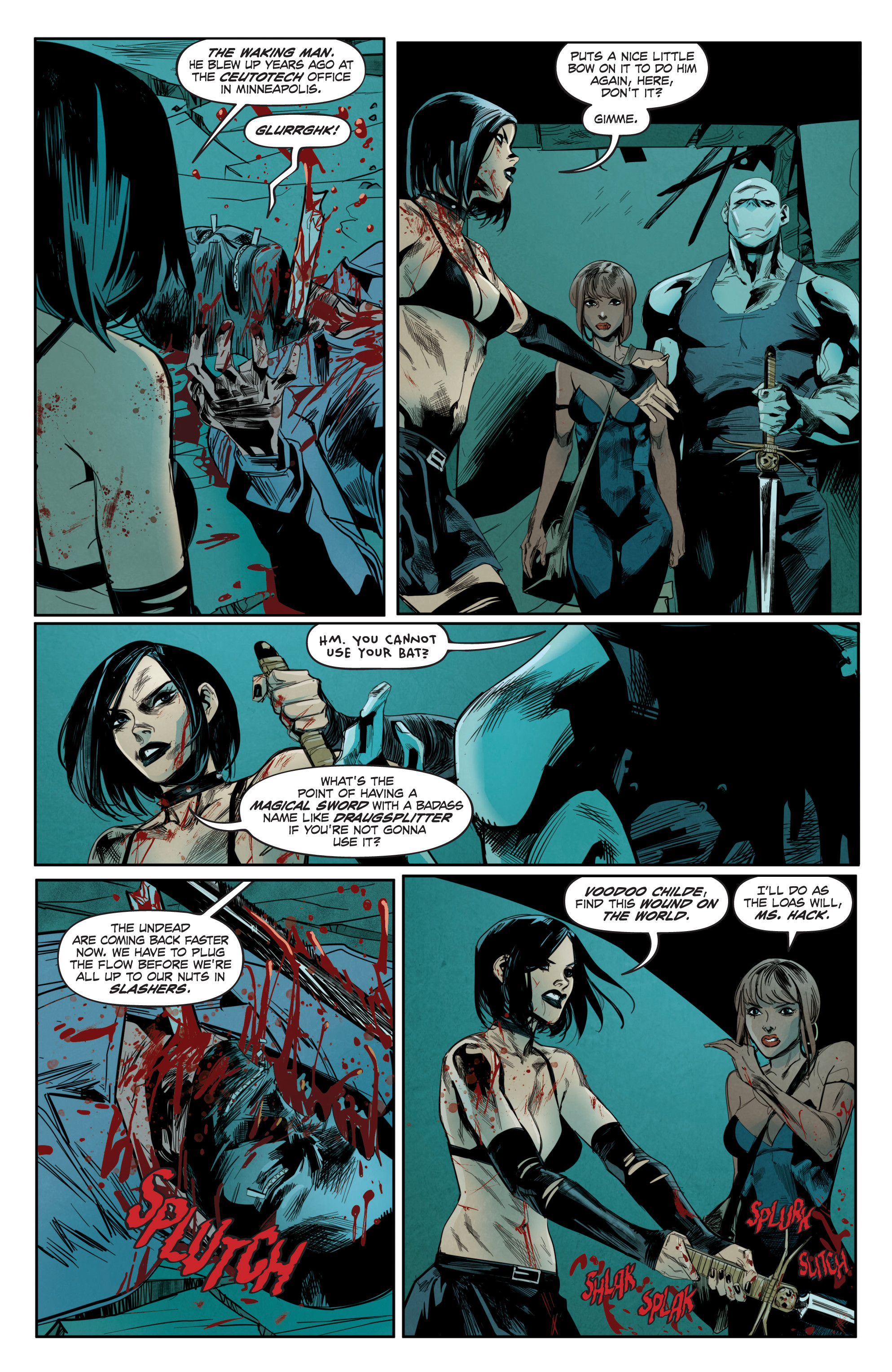 Read online Hack/Slash vs. Chaos comic -  Issue #3 - 7