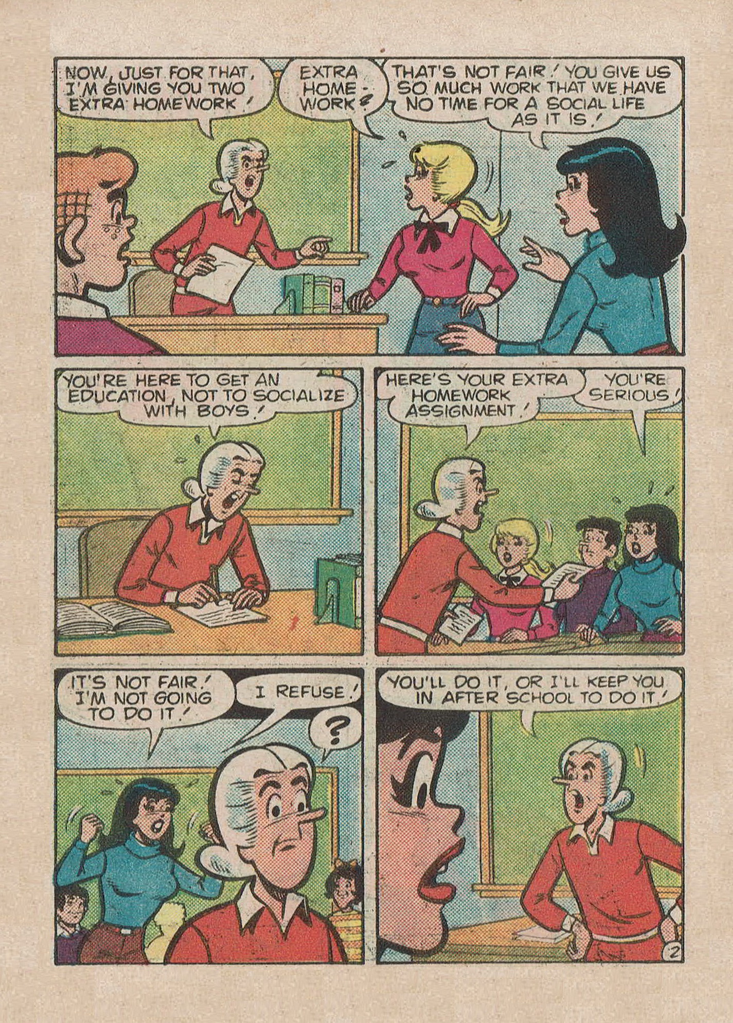 Read online Archie's Double Digest Magazine comic -  Issue #28 - 238