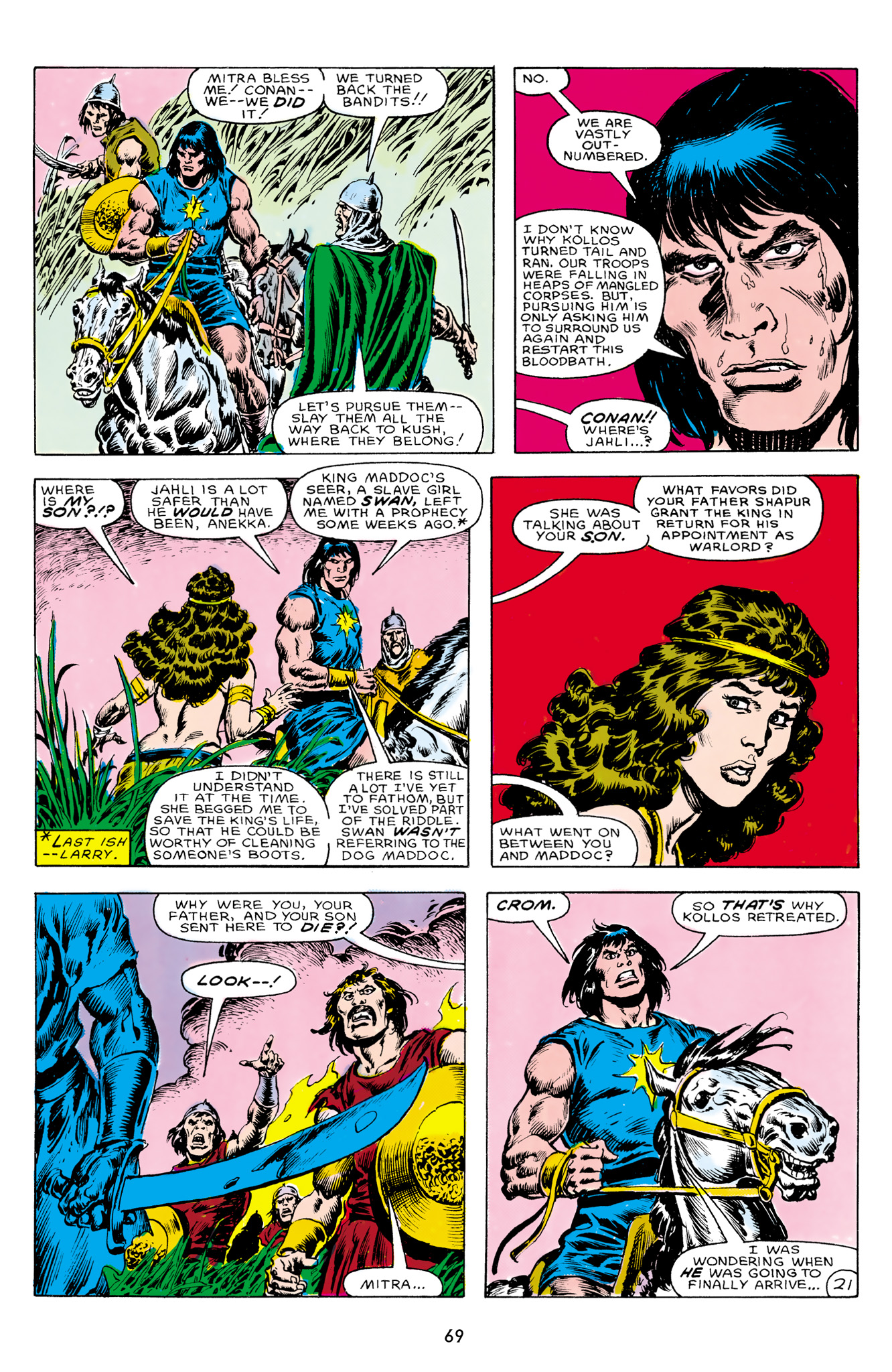 Read online The Chronicles of Conan comic -  Issue # TPB 24 (Part 1) - 70