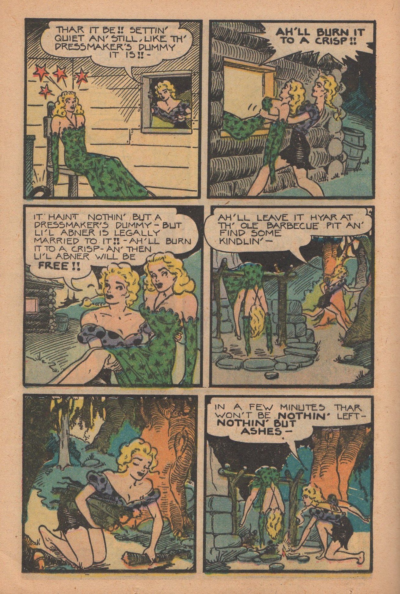 Read online Li'l Abner Comics comic -  Issue #62 - 34