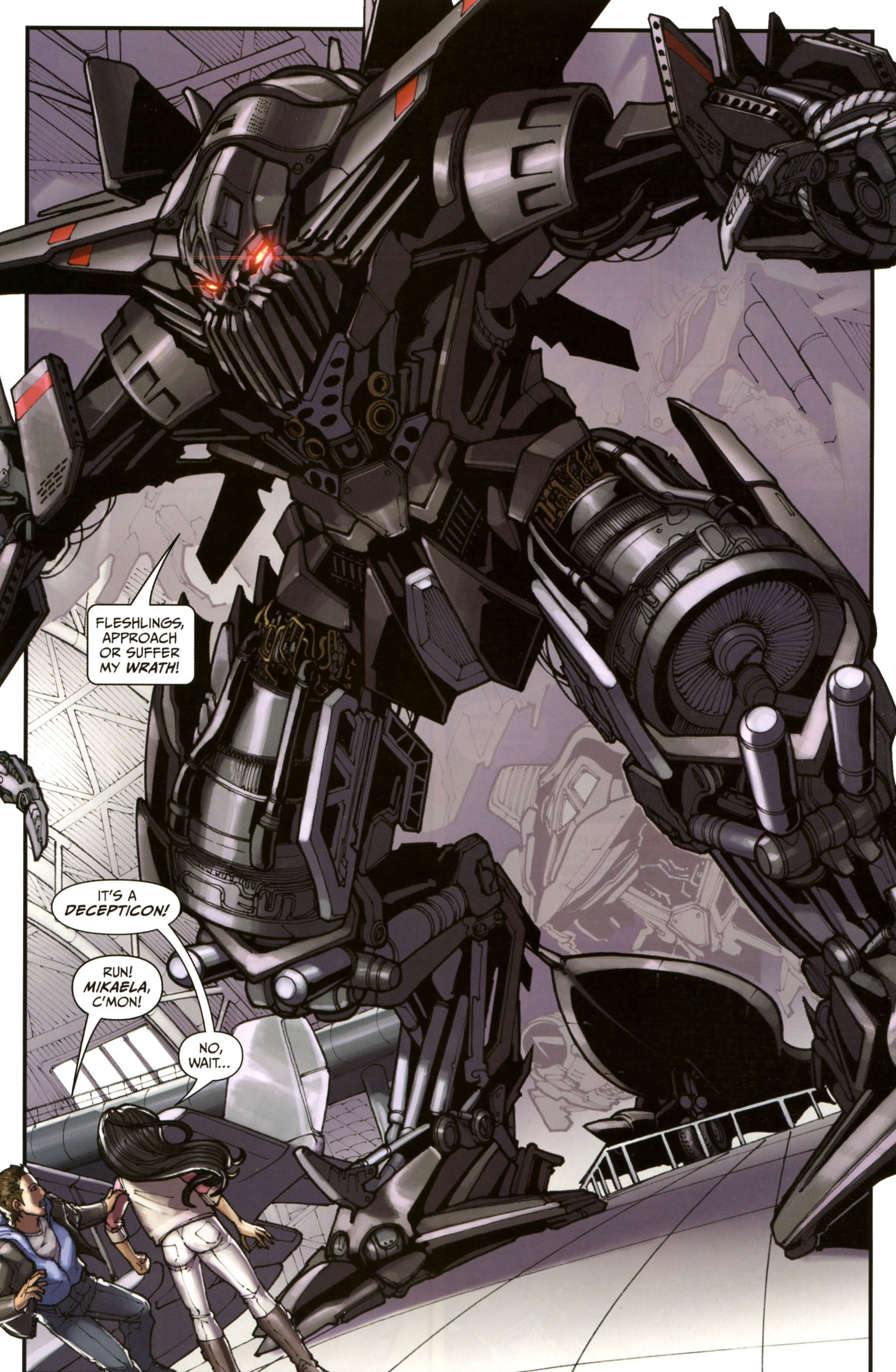 Read online Transformers: Revenge of the Fallen — Official Movie Adaptation comic -  Issue #3 - 5