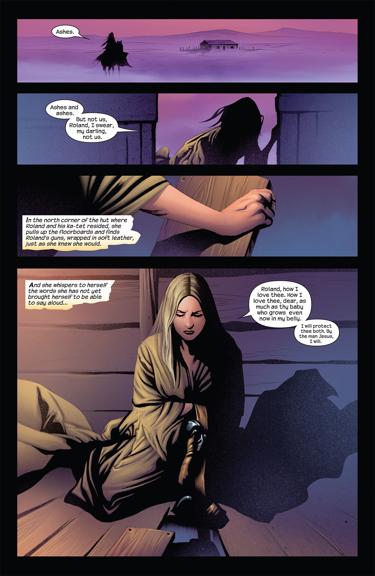 Read online Dark Tower: The Gunslinger Born comic -  Issue #6 - 16
