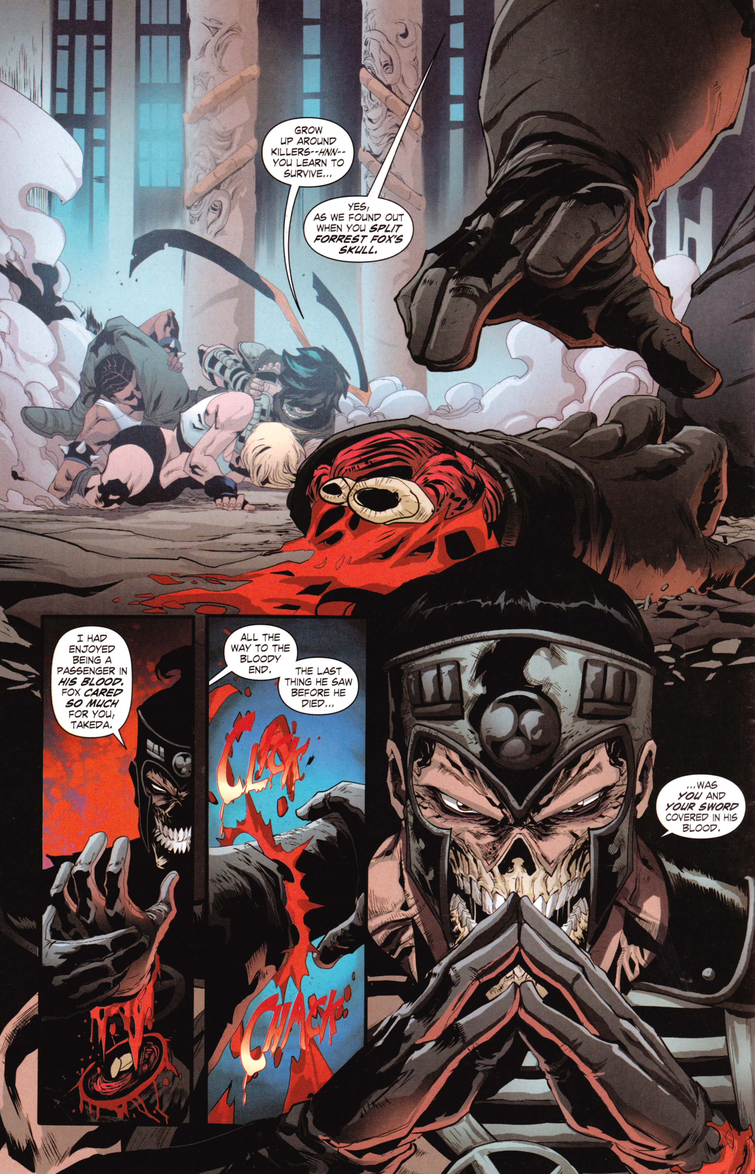 Read online Mortal Kombat X [II] comic -  Issue #11 - 10