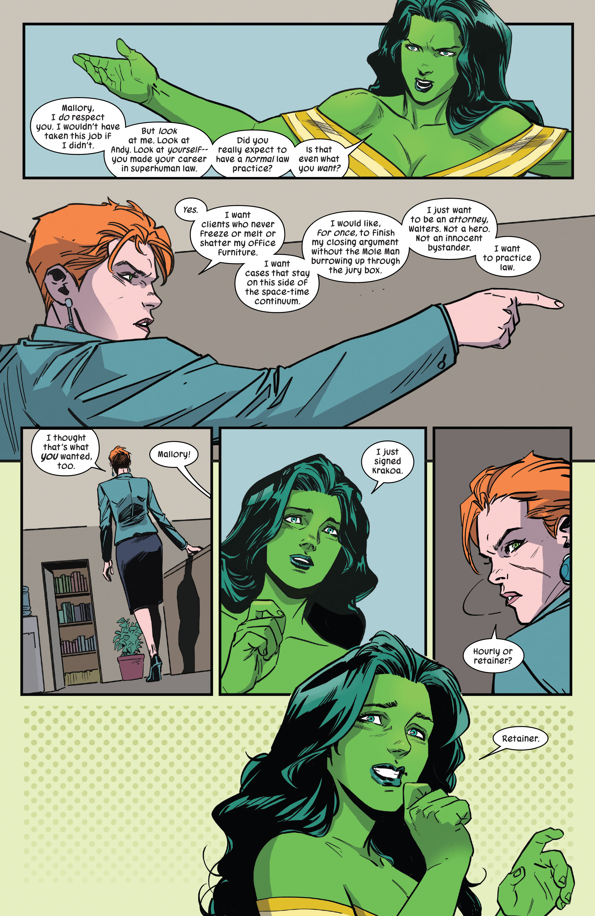 Read online She-Hulk (2022) comic -  Issue #6 - 9