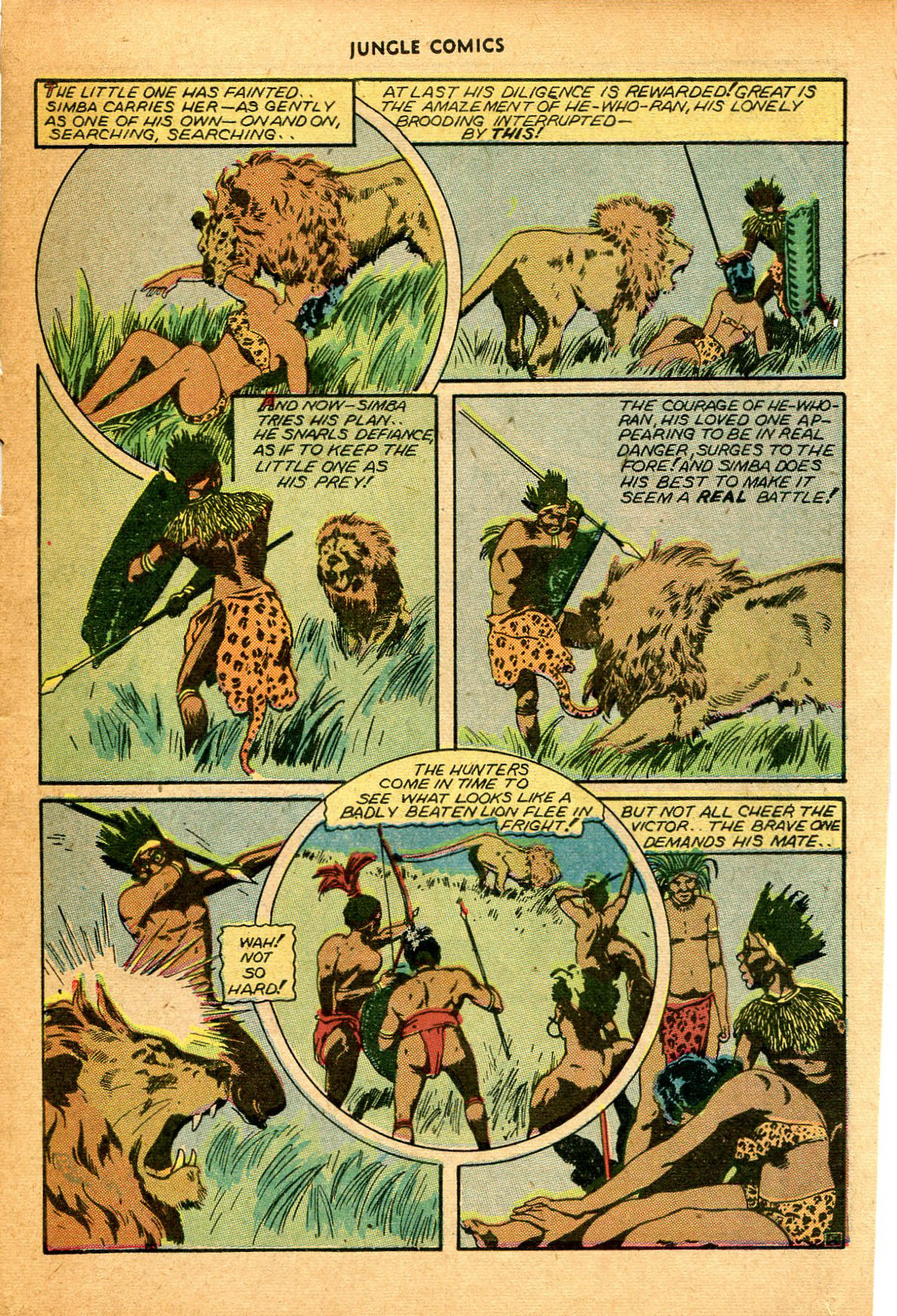 Read online Jungle Comics comic -  Issue #74 - 18