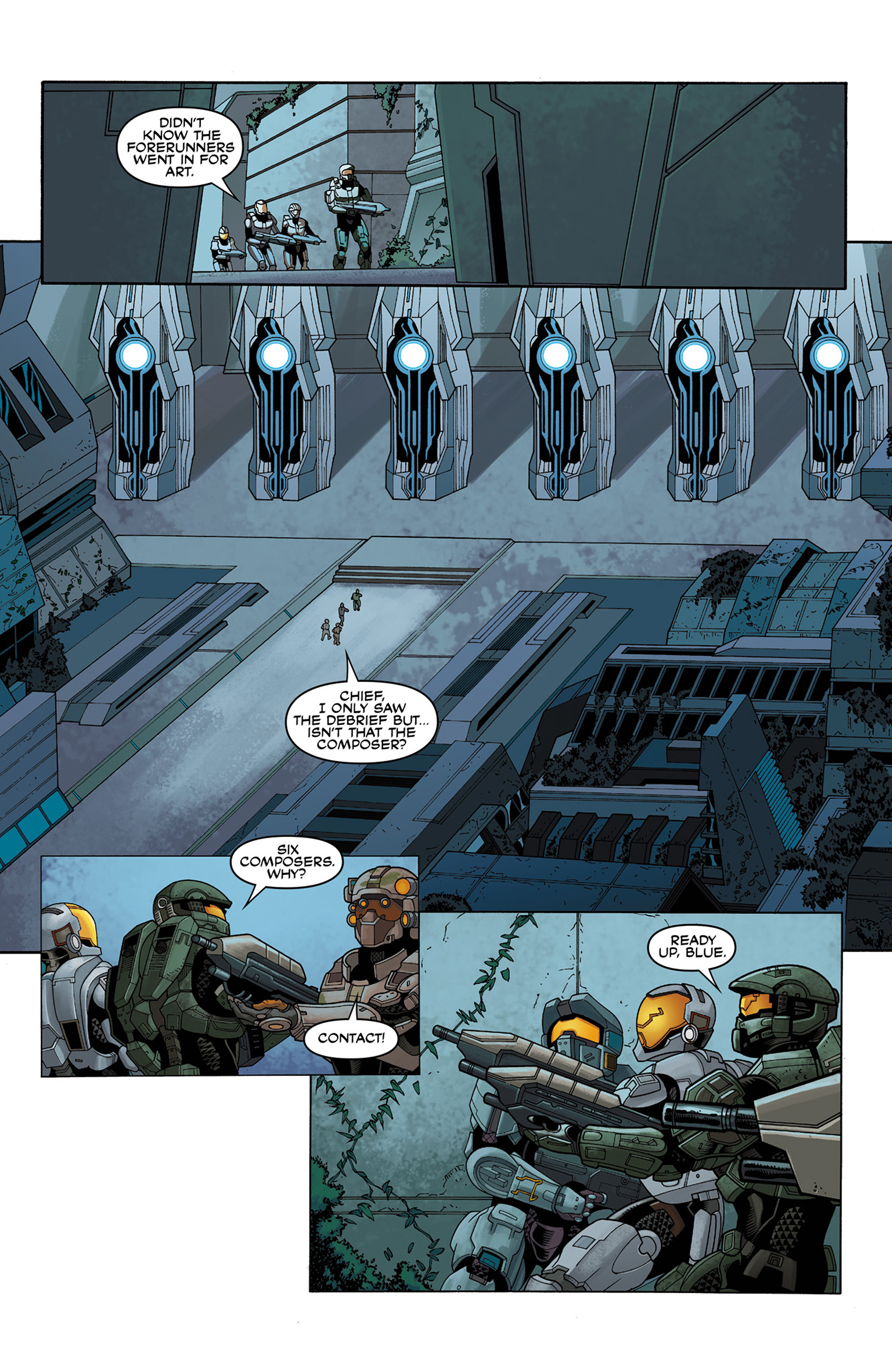 Read online Halo: Escalation comic -  Issue #9 - 11