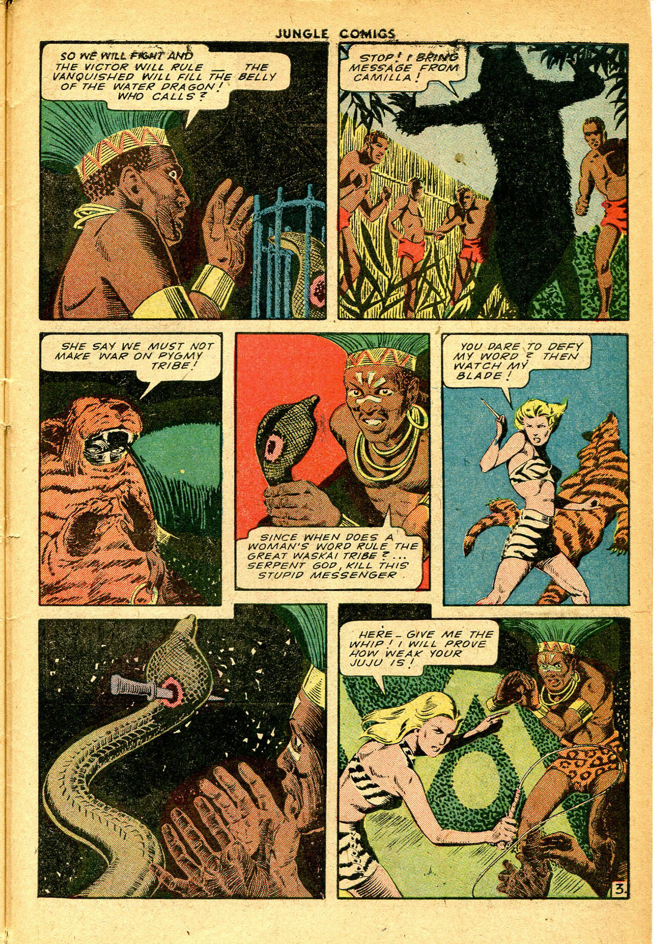 Read online Jungle Comics comic -  Issue #66 - 45