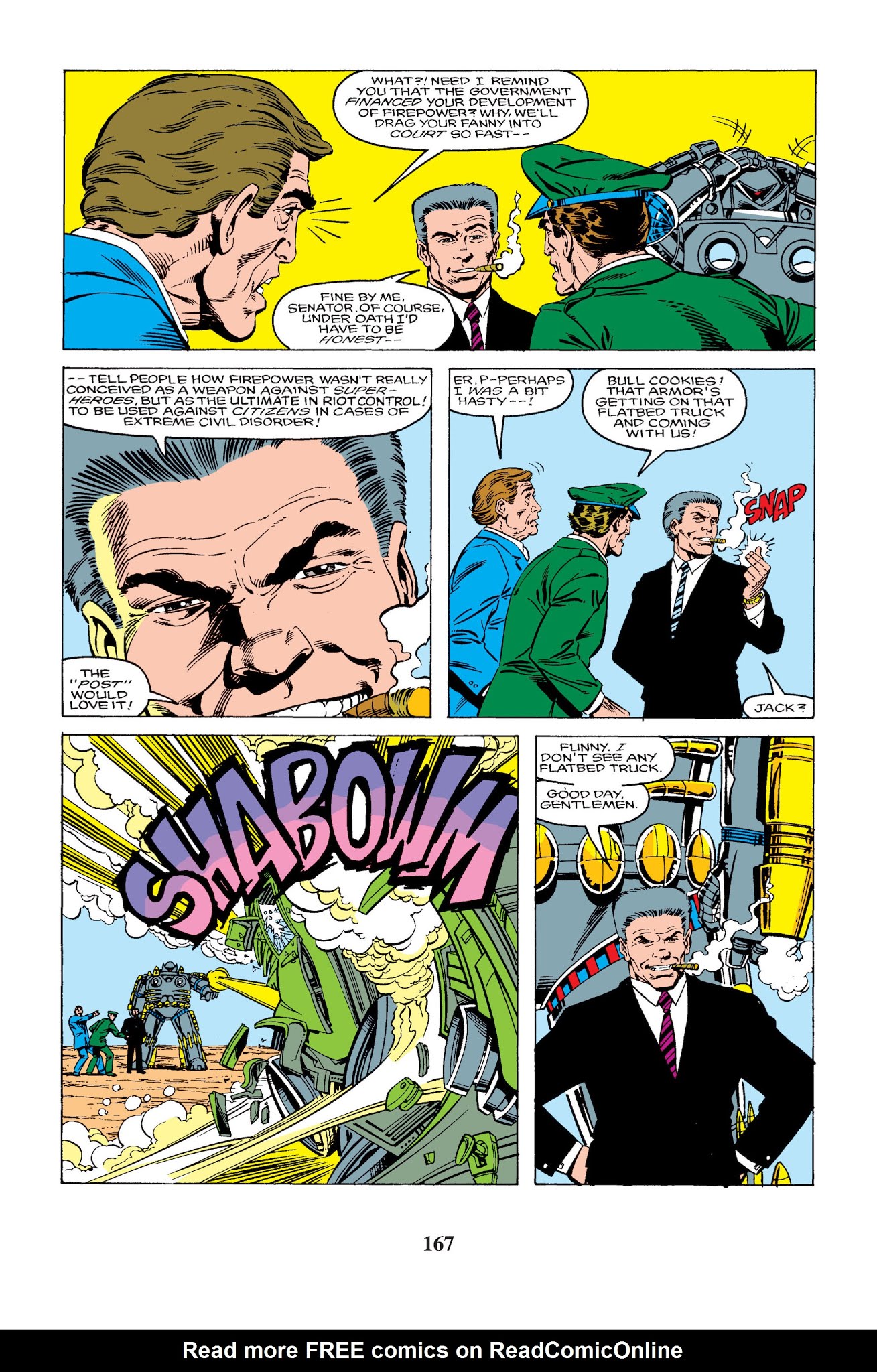 Read online Iron Man Epic Collection comic -  Issue # Stark Wars (Part 4) - 99