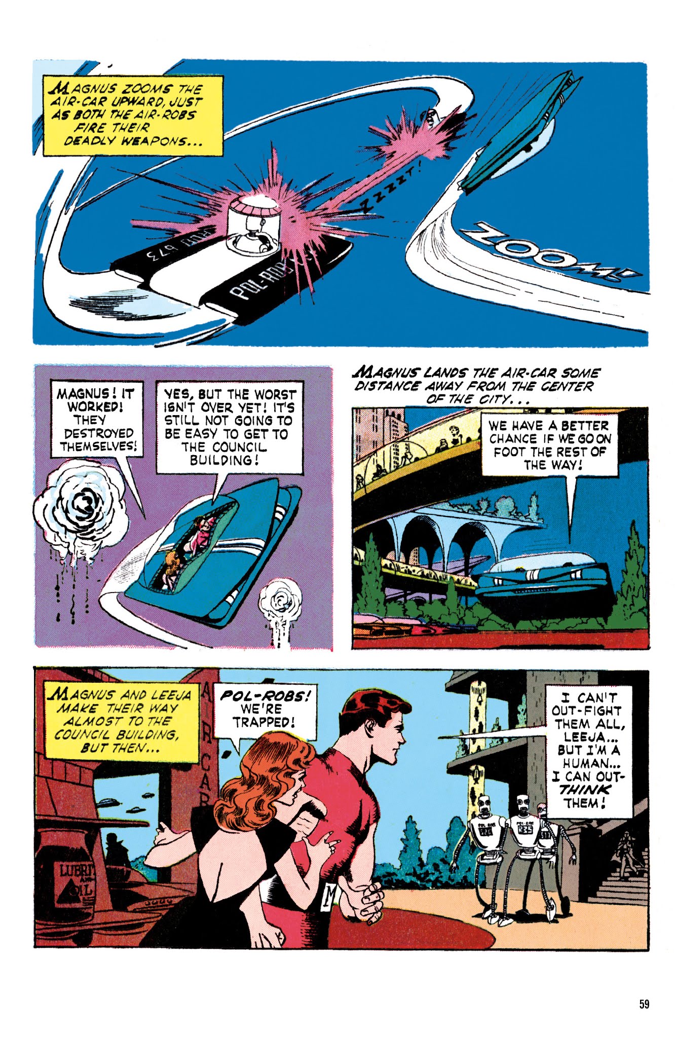 Read online Magnus, Robot Fighter Archives comic -  Issue # TPB 1 (Part 1) - 61