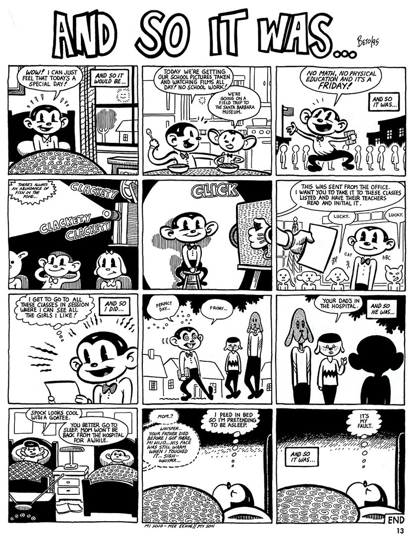 Read online Love and Rockets (1982) comic -  Issue #49 - 15