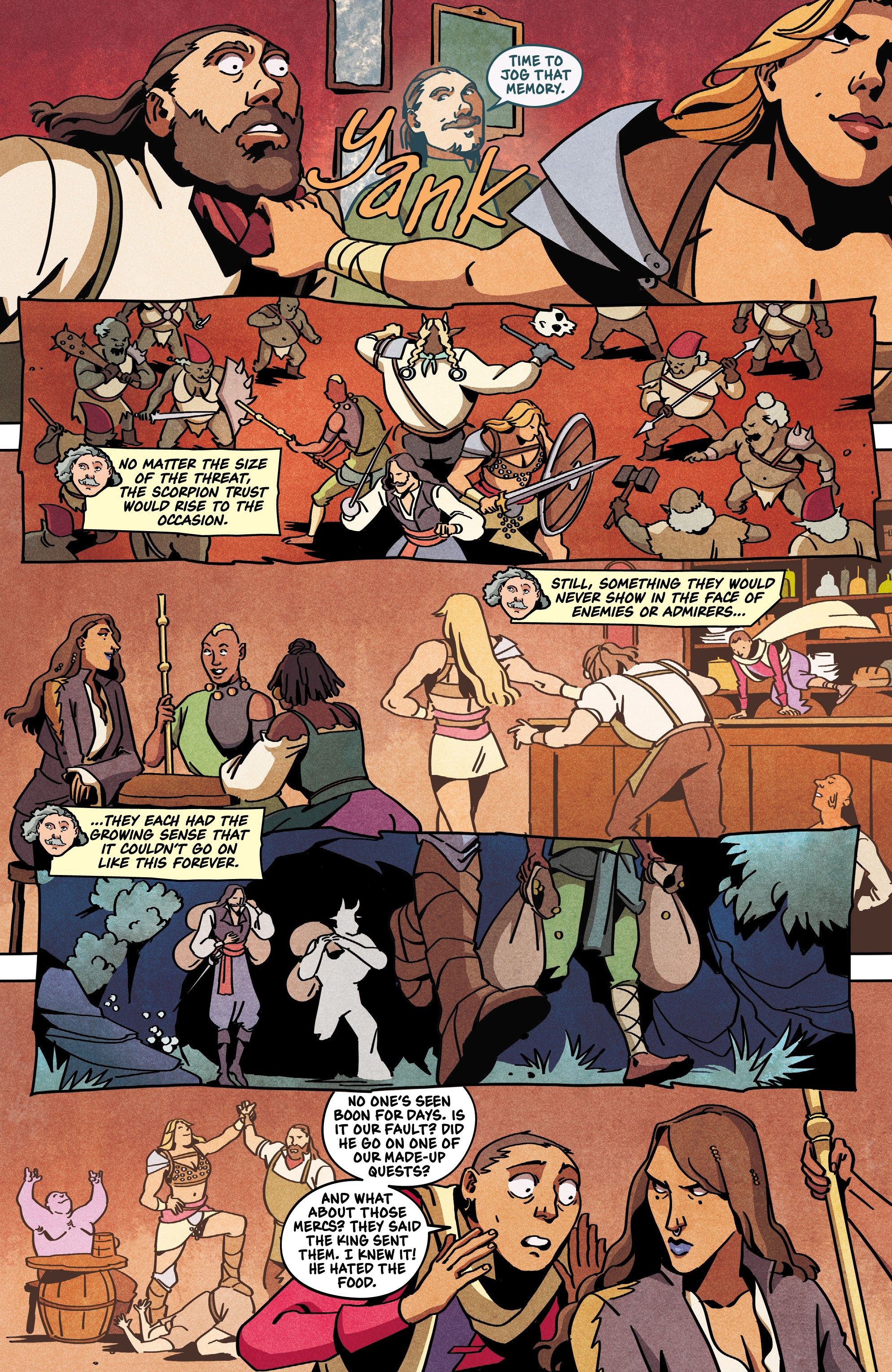 Read online Quests Aside comic -  Issue #4 - 6
