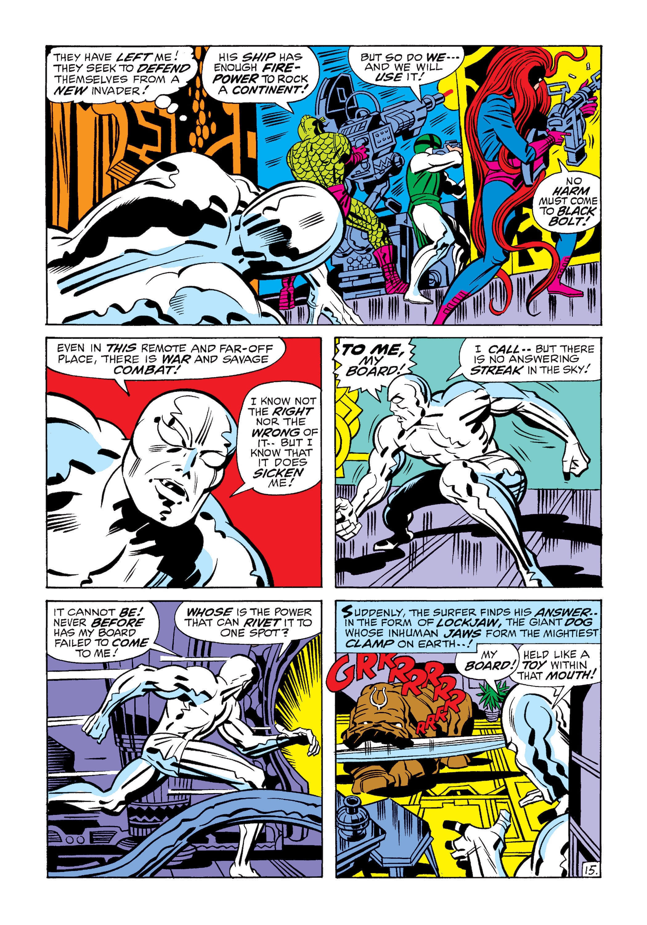 Read online Marvel Masterworks: The Silver Surfer comic -  Issue # TPB 2 (Part 3) - 70