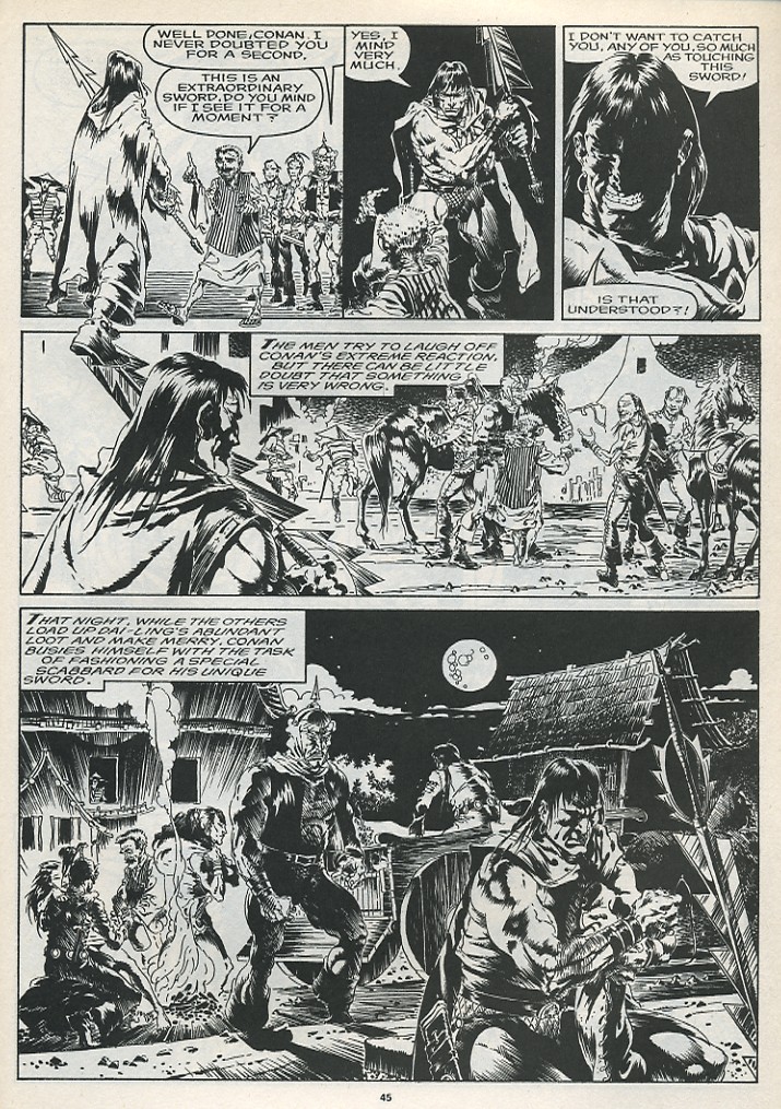 Read online The Savage Sword Of Conan comic -  Issue #175 - 47