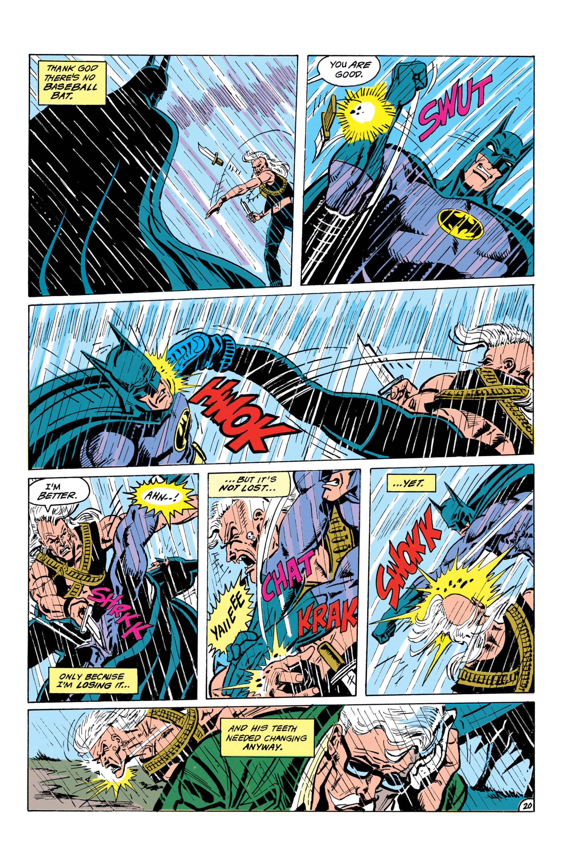 Read online Batman (1940) comic -  Issue #487 - 21