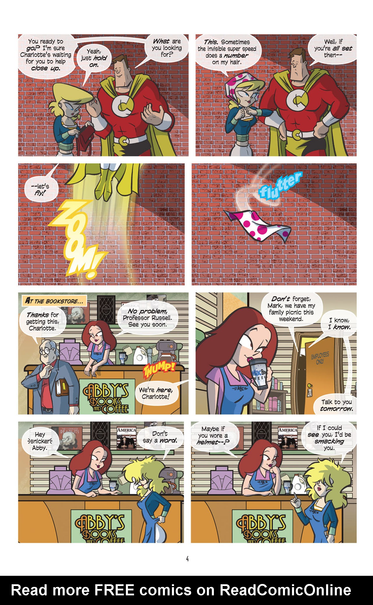 Read online Love and Capes comic -  Issue #4 - 5