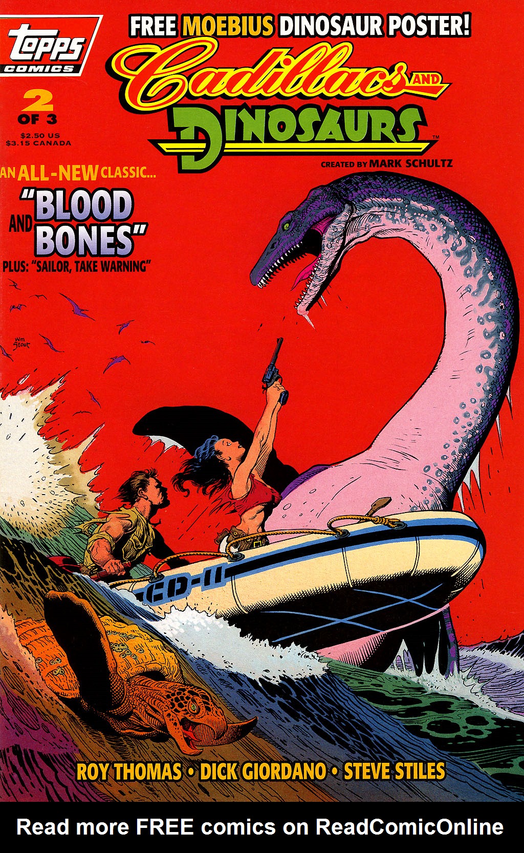 Read online Cadillacs and Dinosaurs comic -  Issue #2 - 1