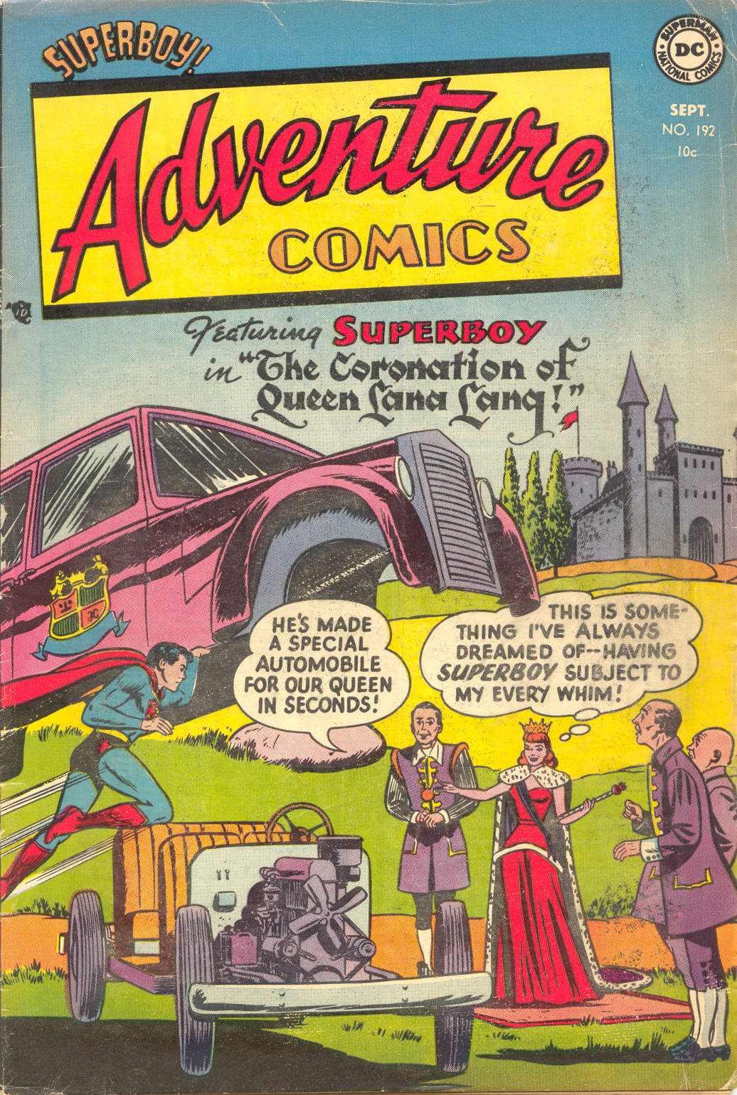 Read online Adventure Comics (1938) comic -  Issue #192 - 1