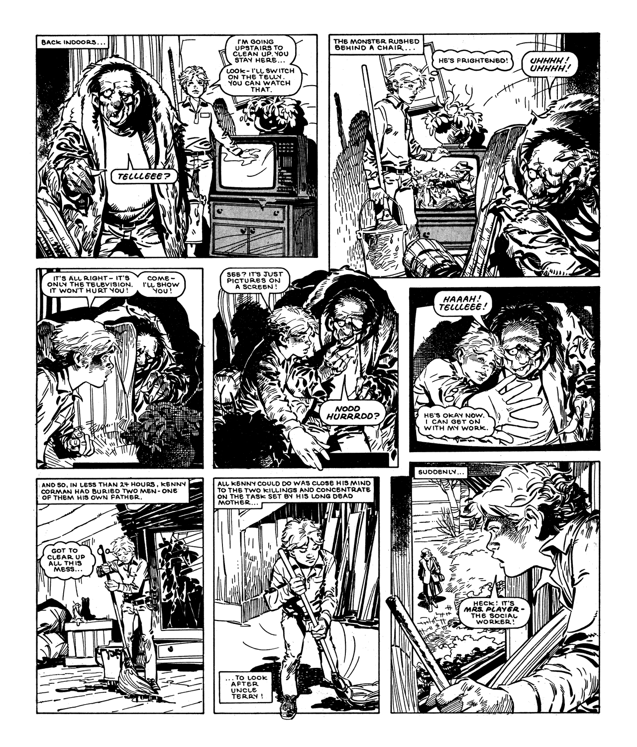 Read online Scream! (1984) comic -  Issue #5 - 9