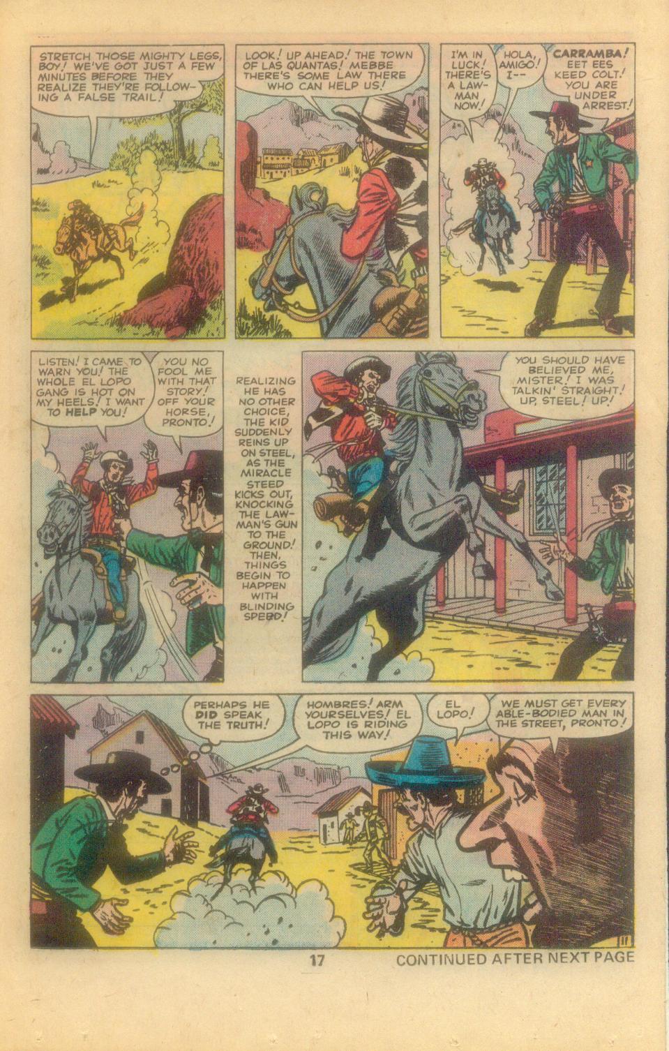 Read online Kid Colt Outlaw comic -  Issue #216 - 19