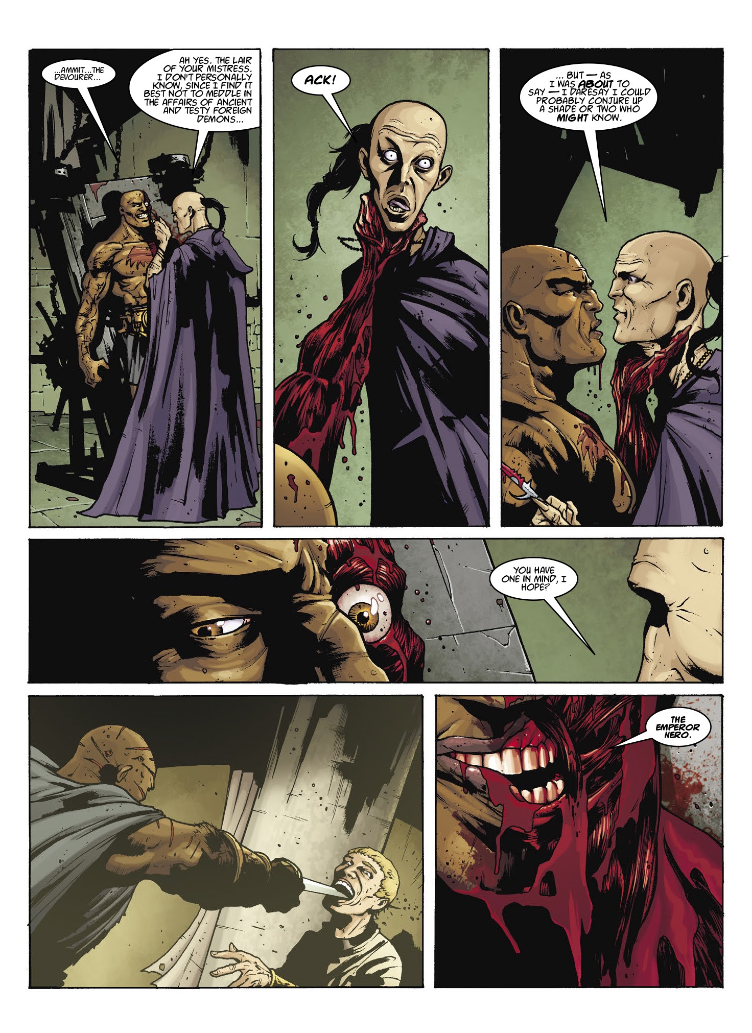 Read online Aquila: The Burning Fields comic -  Issue # TPB - 38