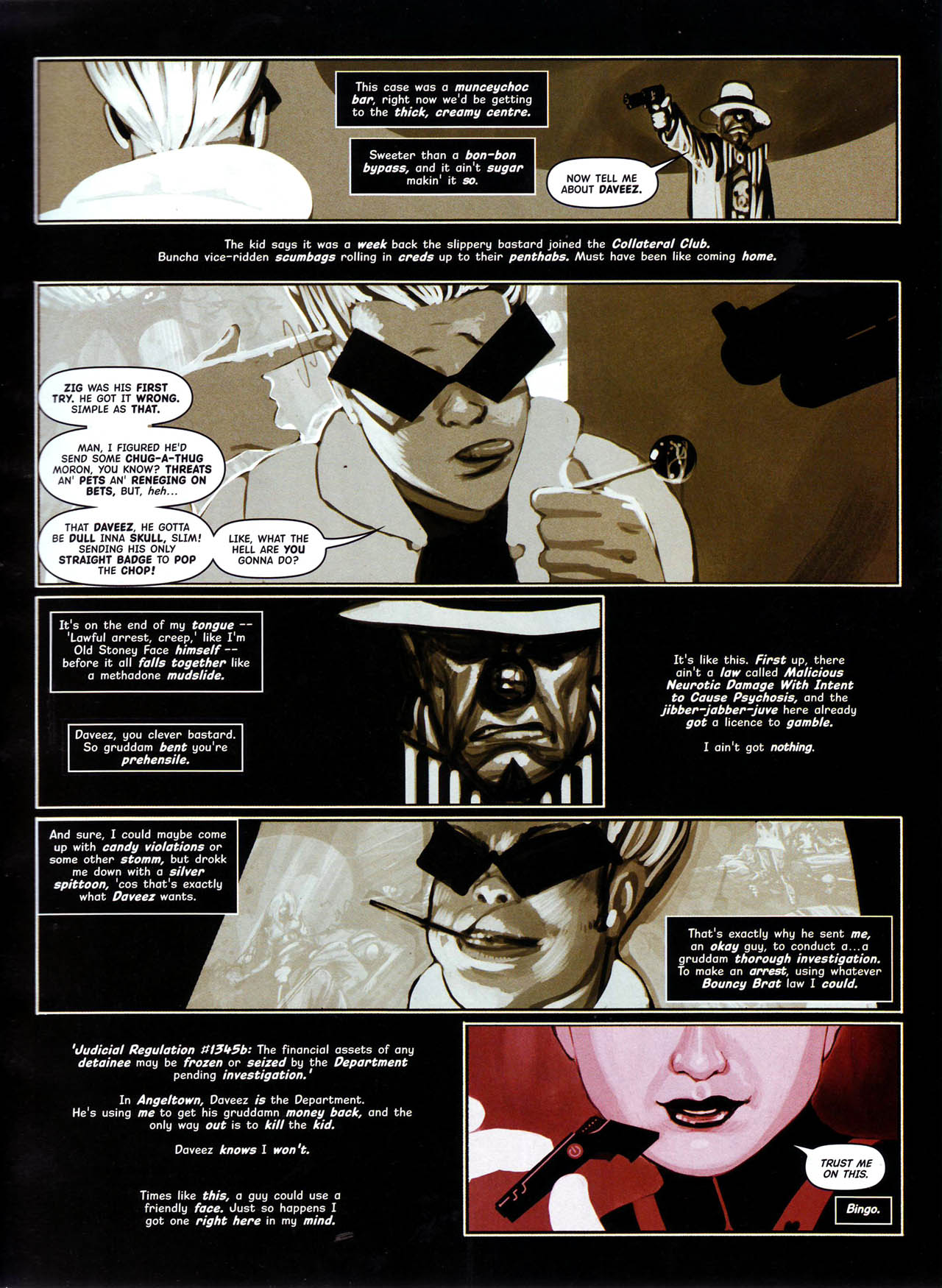 Read online Judge Dredd Megazine (Vol. 5) comic -  Issue #236 - 21