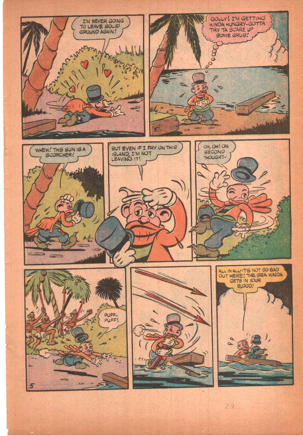 Read online Super Duck Comics comic -  Issue #3 - 30