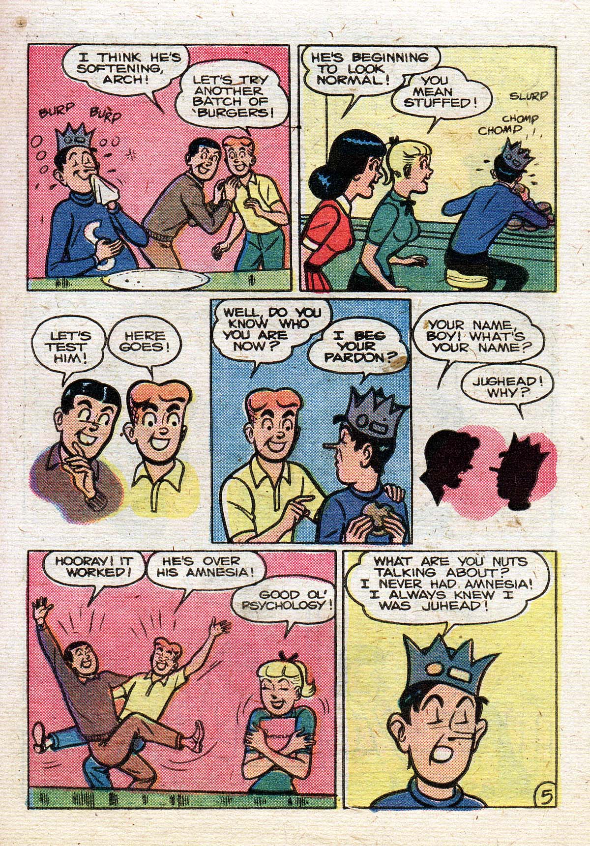 Read online Jughead Jones Comics Digest comic -  Issue #9 - 70