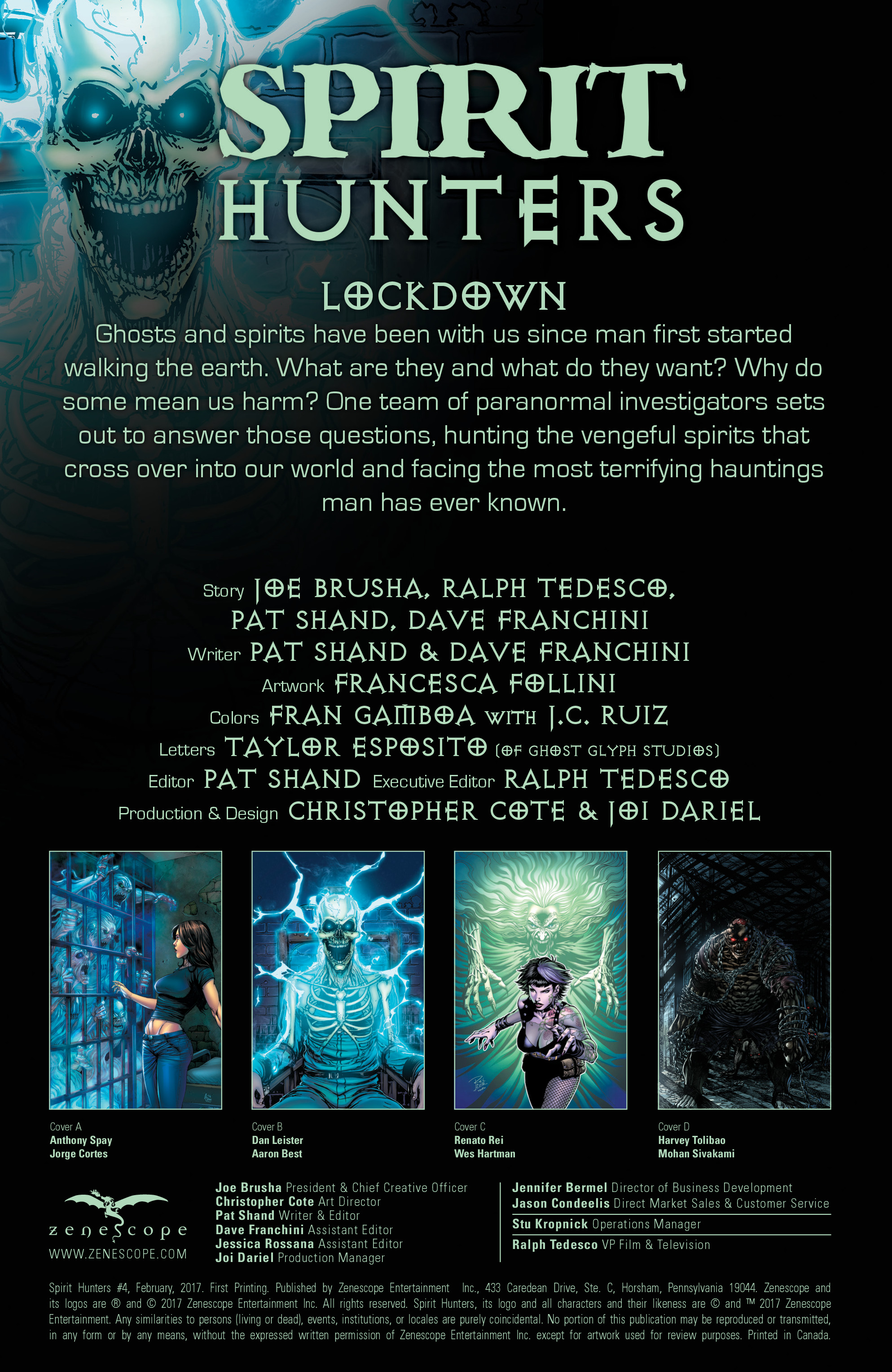 Read online Spirit Hunters comic -  Issue #4 - 2