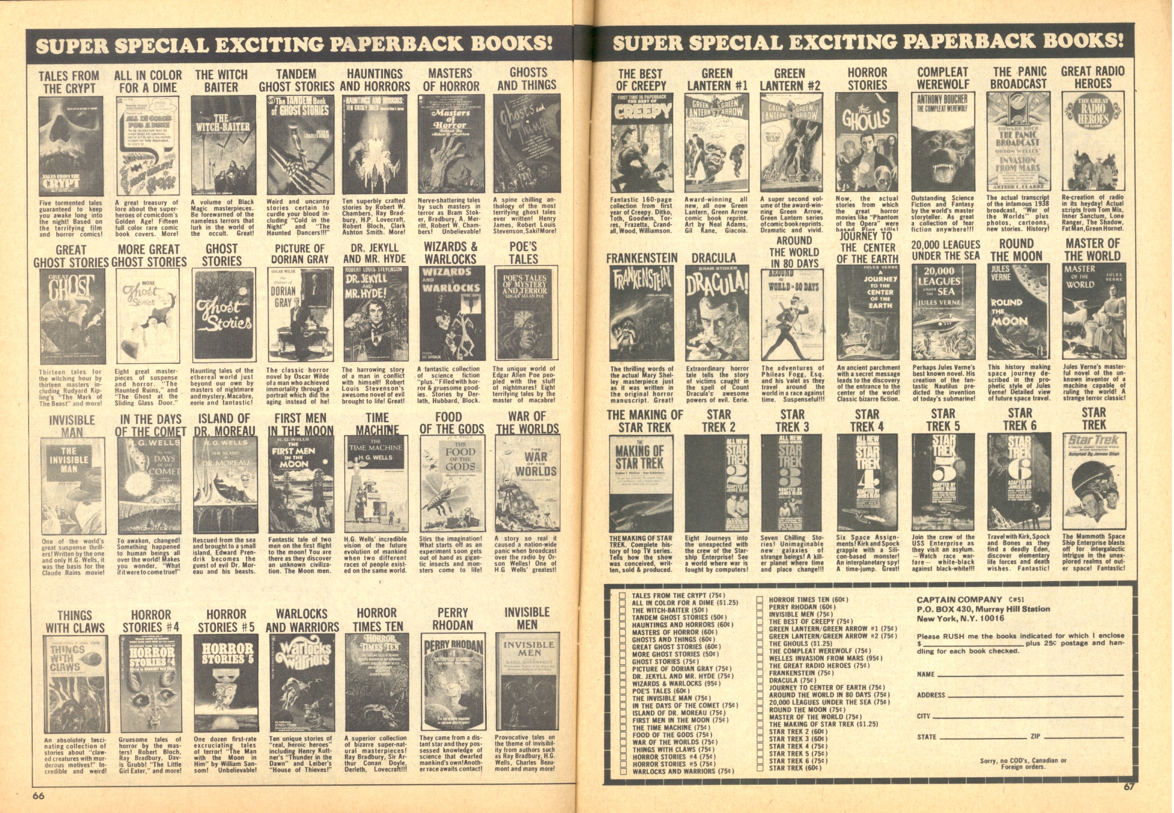 Read online Creepy (1964) comic -  Issue #51 - 62