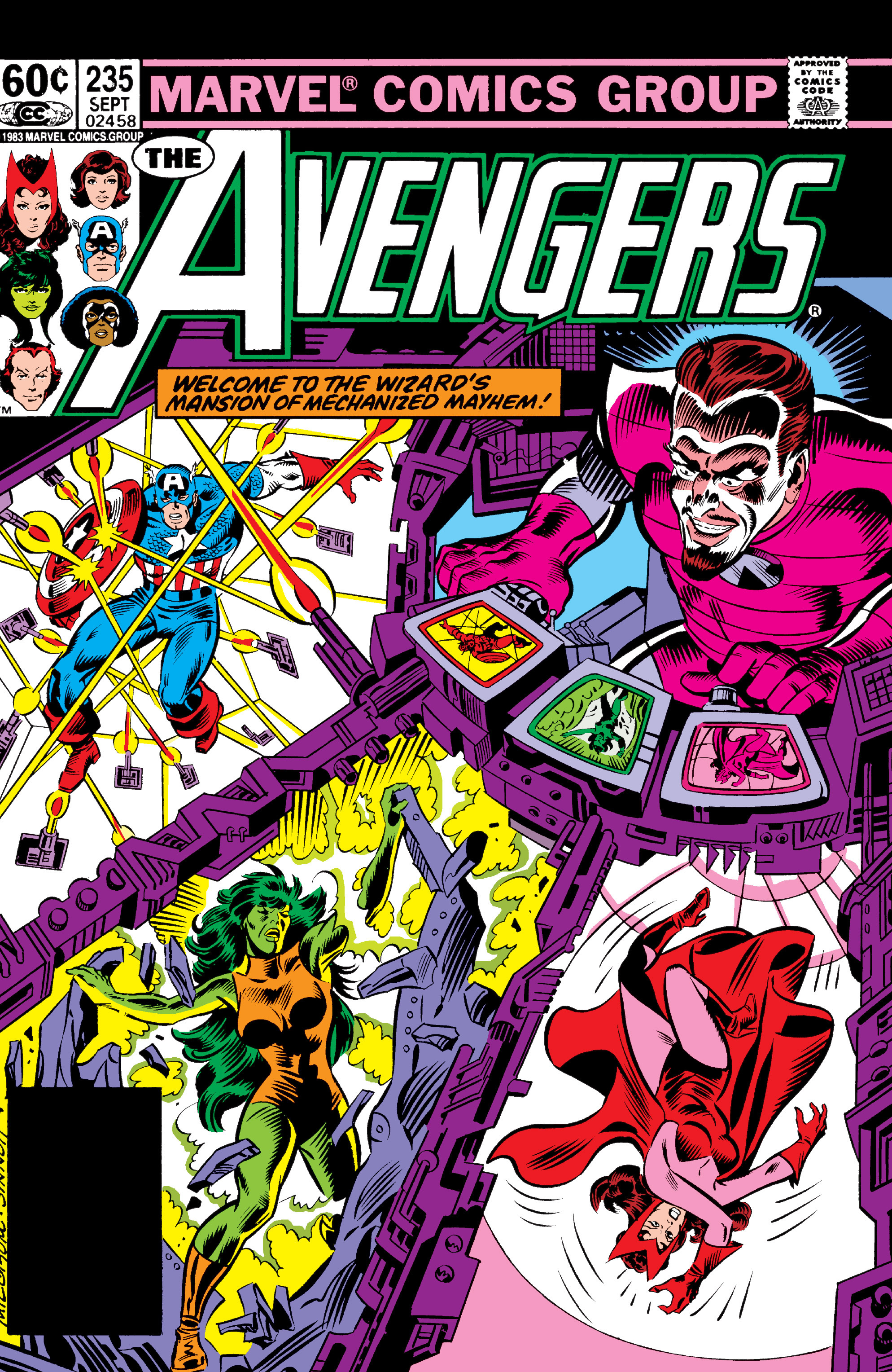 Read online The Avengers (1963) comic -  Issue #235 - 1