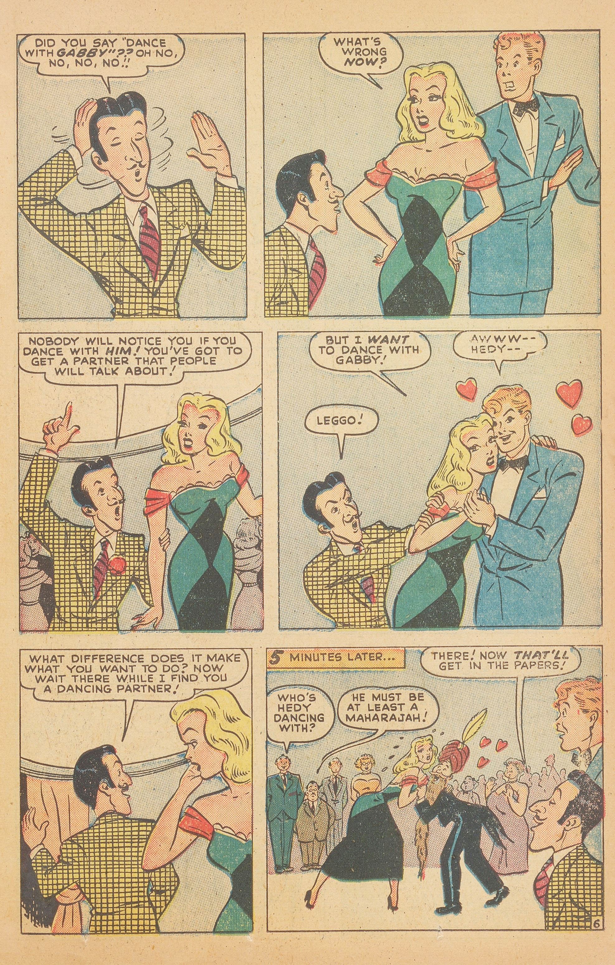 Read online Hedy Of Hollywood Comics comic -  Issue #36 - 17