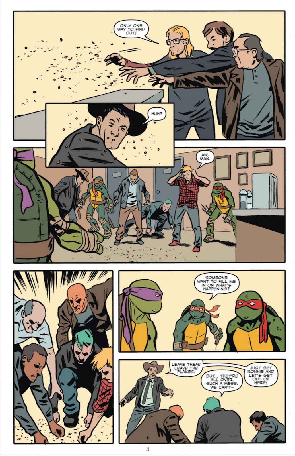 The X-Files/Teenage Mutant Ninja Turtles: Conspiracy issue Full - Page 17