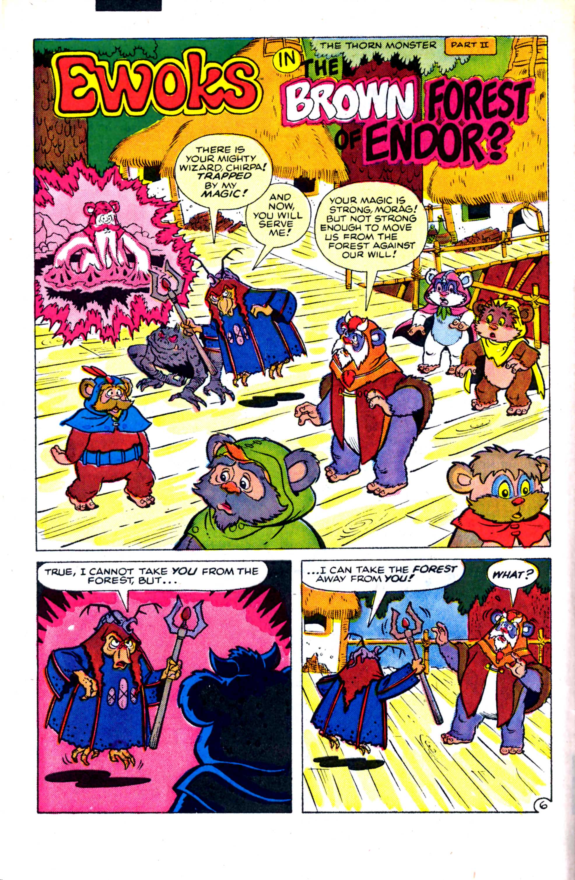 Read online Ewoks (1987) comic -  Issue #12 - 7