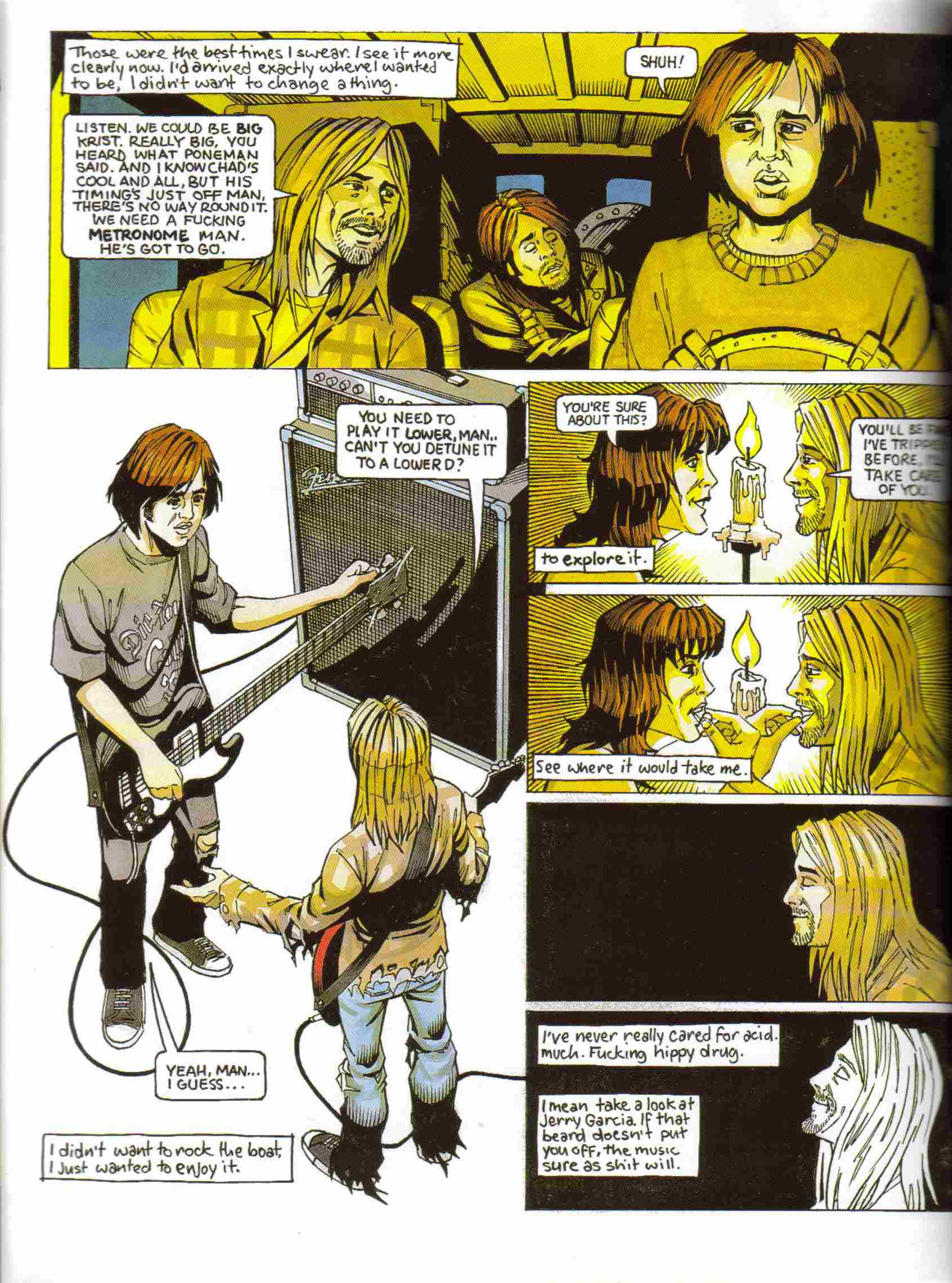 Read online GodSpeed: The Kurt Cobain Graphic comic -  Issue # TPB - 33