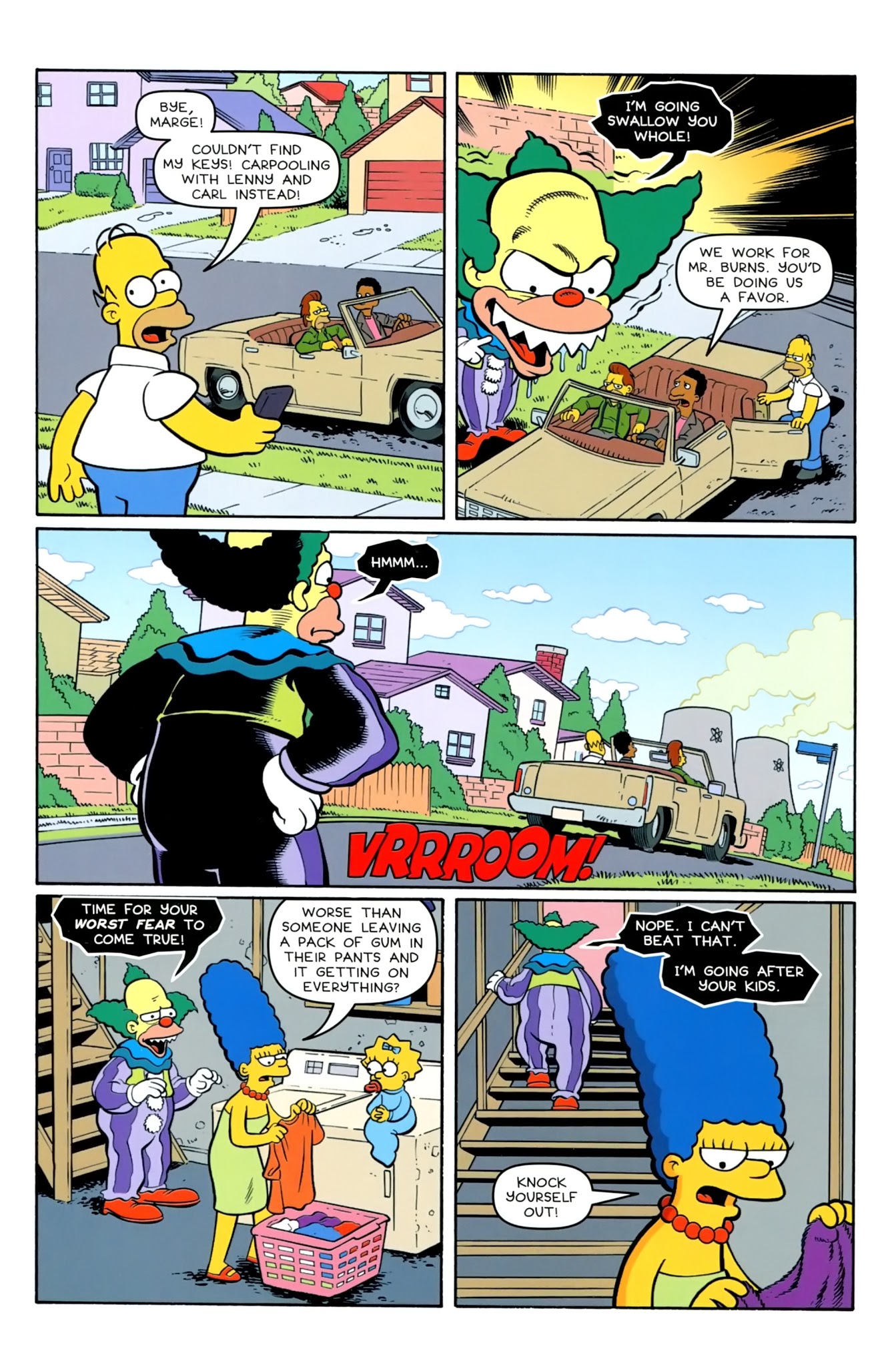 Read online Treehouse of Horror comic -  Issue #23 - 18