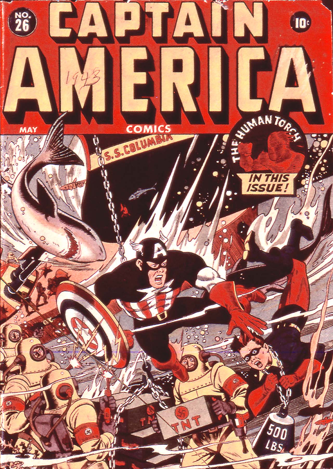 Read online Captain America Comics comic -  Issue #26 - 1