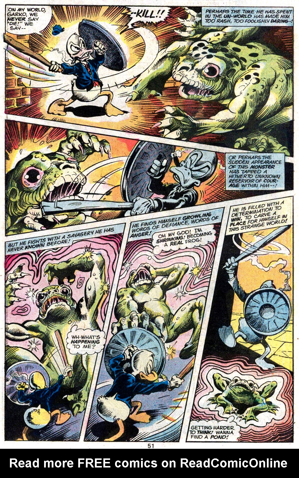 Read online Giant-Size Man-Thing comic -  Issue #4 - 41