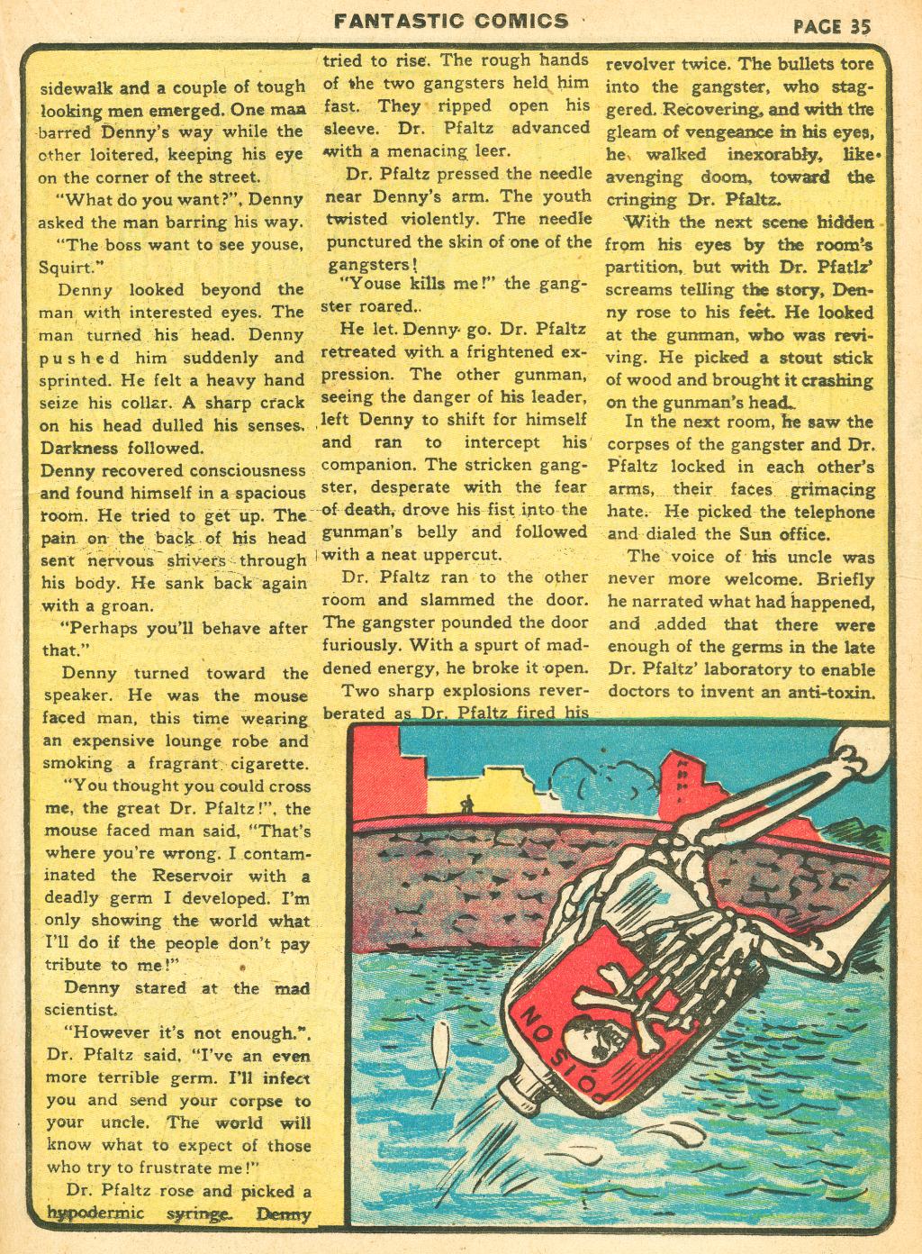 Read online Fantastic Comics comic -  Issue #12 - 37