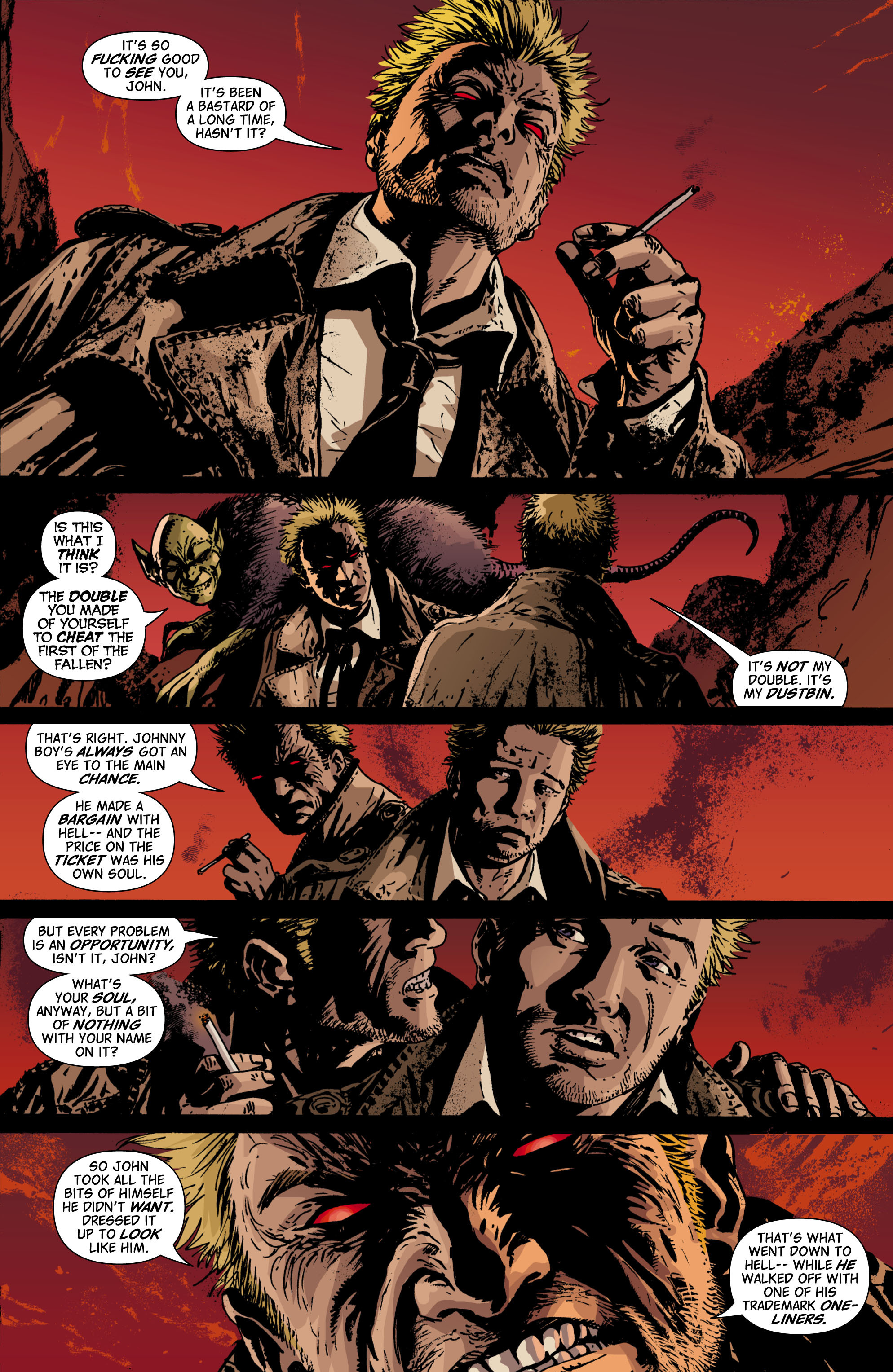 Read online Hellblazer comic -  Issue #208 - 17