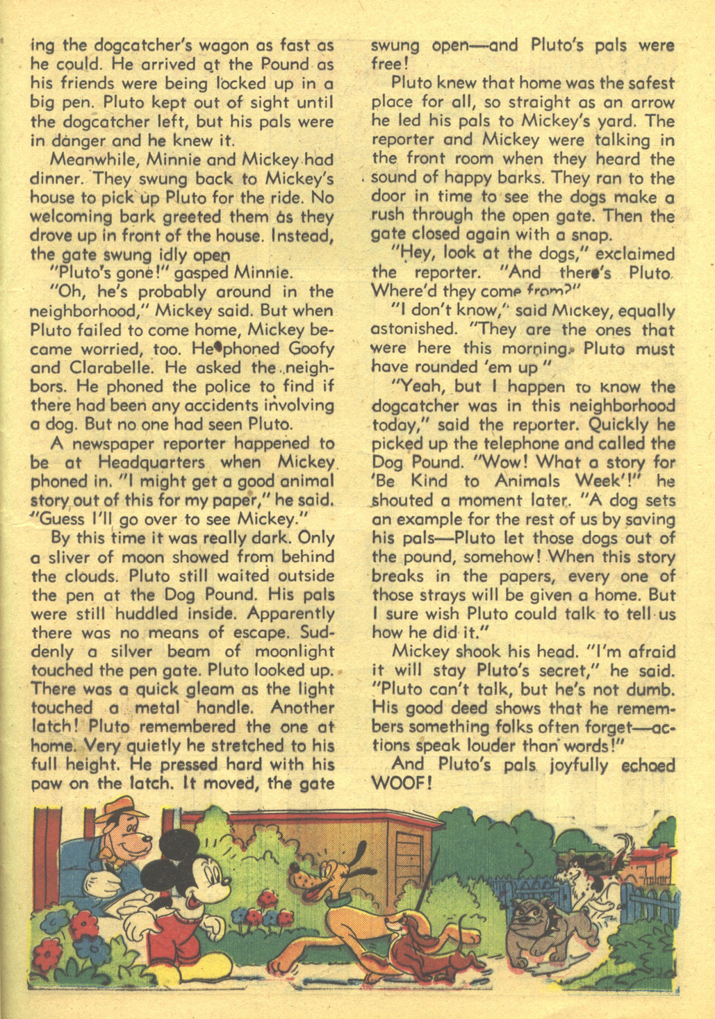 Read online Walt Disney's Comics and Stories comic -  Issue #93 - 35