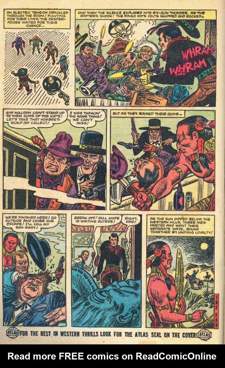 Read online Ringo Kid Western comic -  Issue #1 - 16