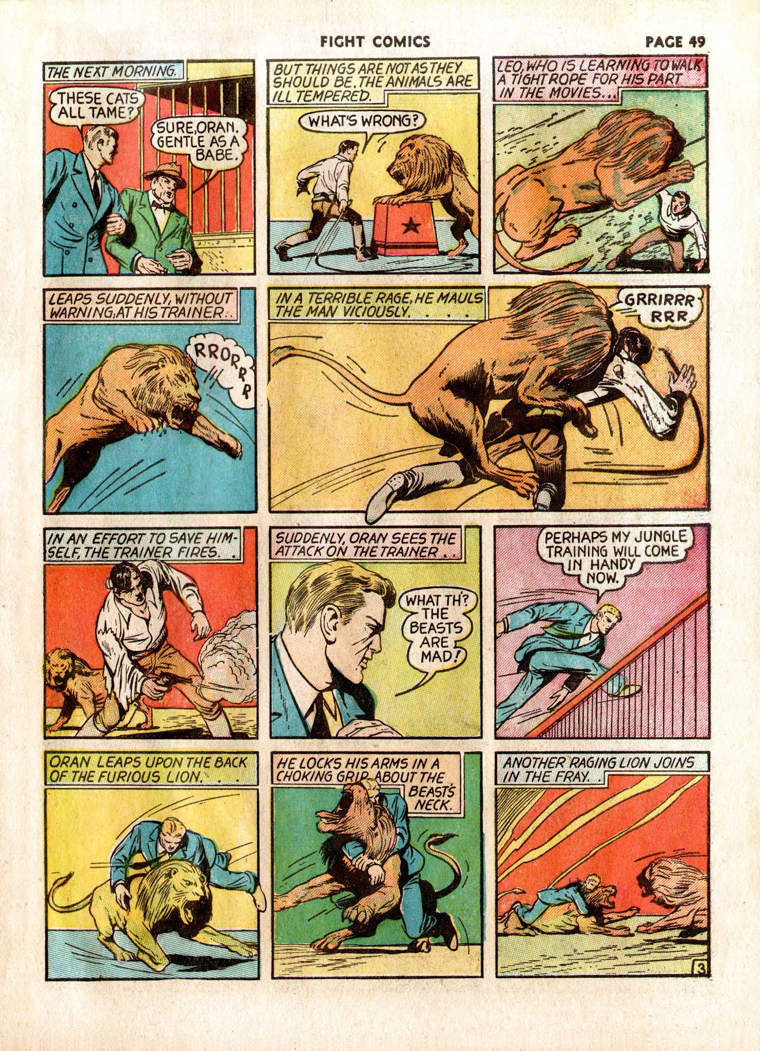 Read online Fight Comics comic -  Issue #7 - 52