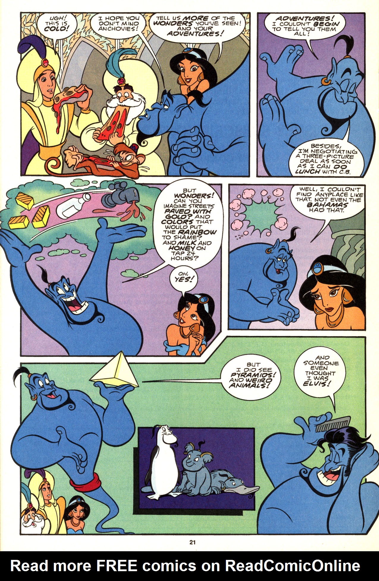 Read online The Return of Disney's Aladdin comic -  Issue #1 - 27
