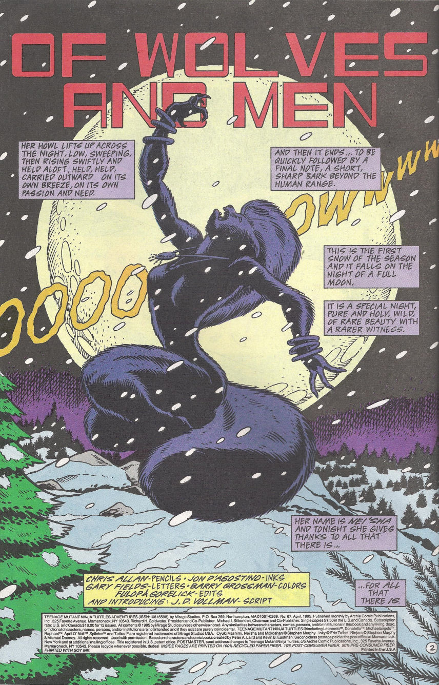 Read online Teenage Mutant Ninja Turtles Adventures (1989) comic -  Issue #67 - 4