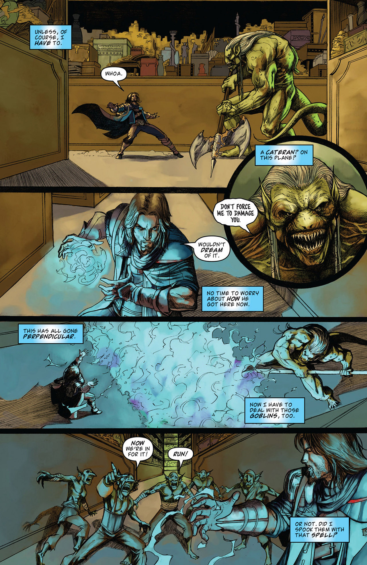 Read online Magic: The Gathering - The Spell Thief comic -  Issue #1 - 11