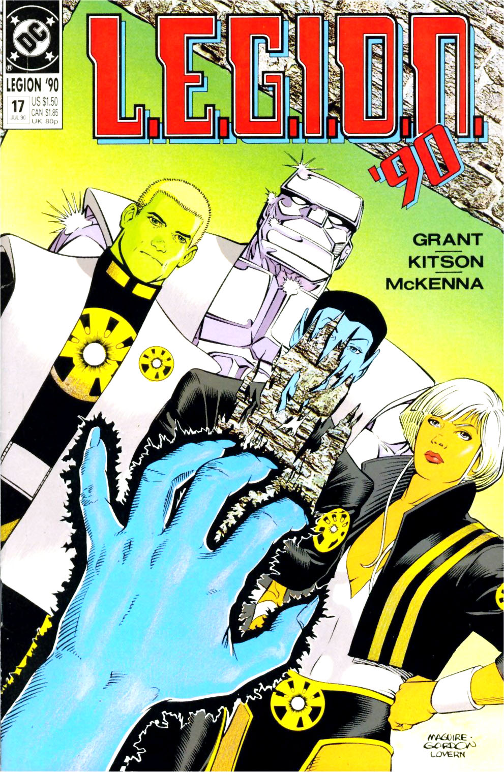 Read online L.E.G.I.O.N. comic -  Issue #17 - 1